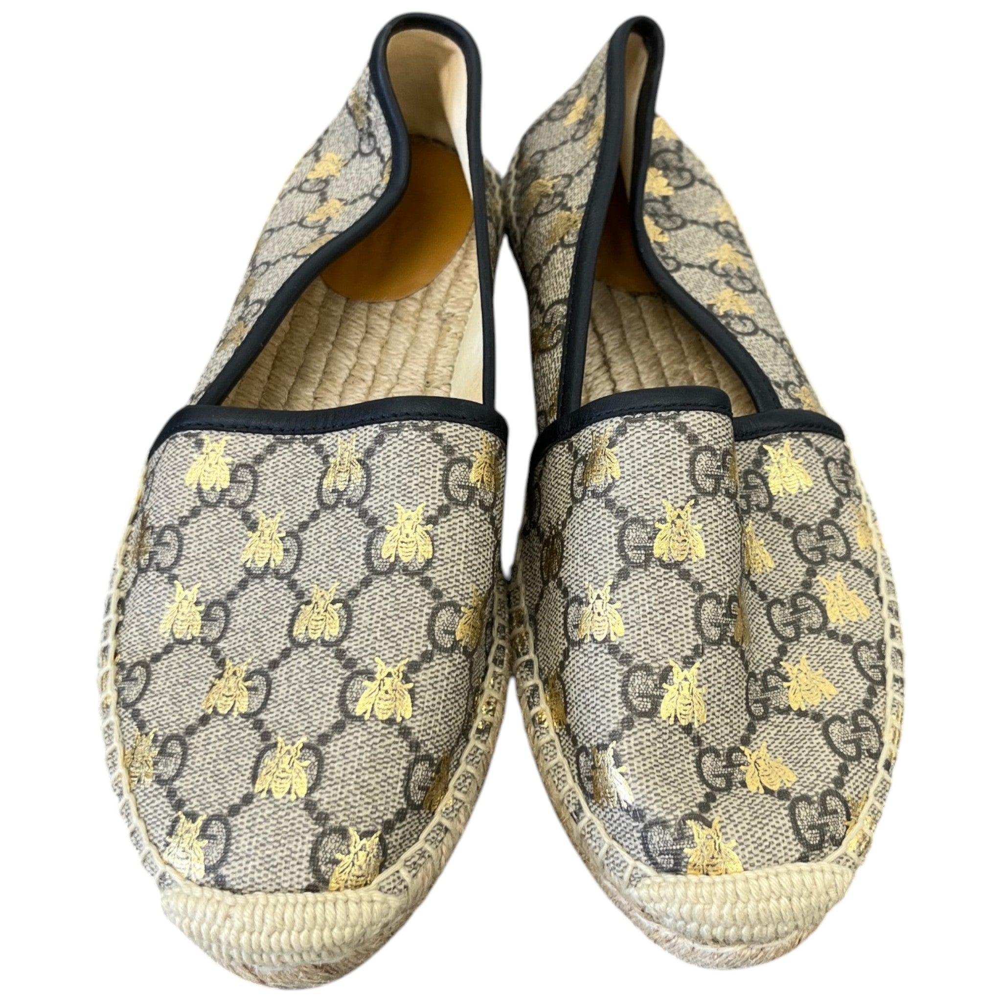 Women's Supreme Bee Espadrilles Loafers Beige Size EU 37 / UK 4