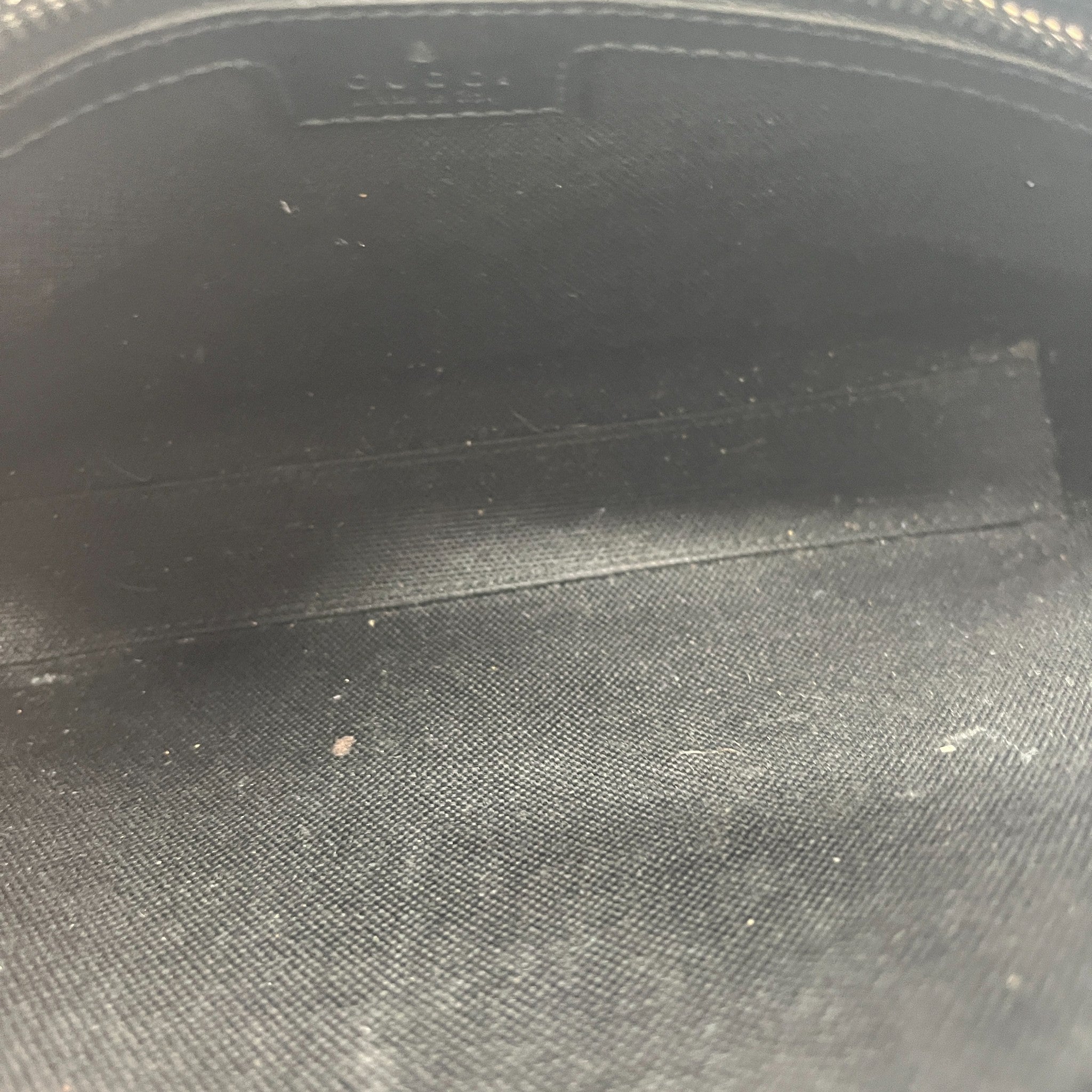 Men's Gg Supreme Cross-Body Bag Black