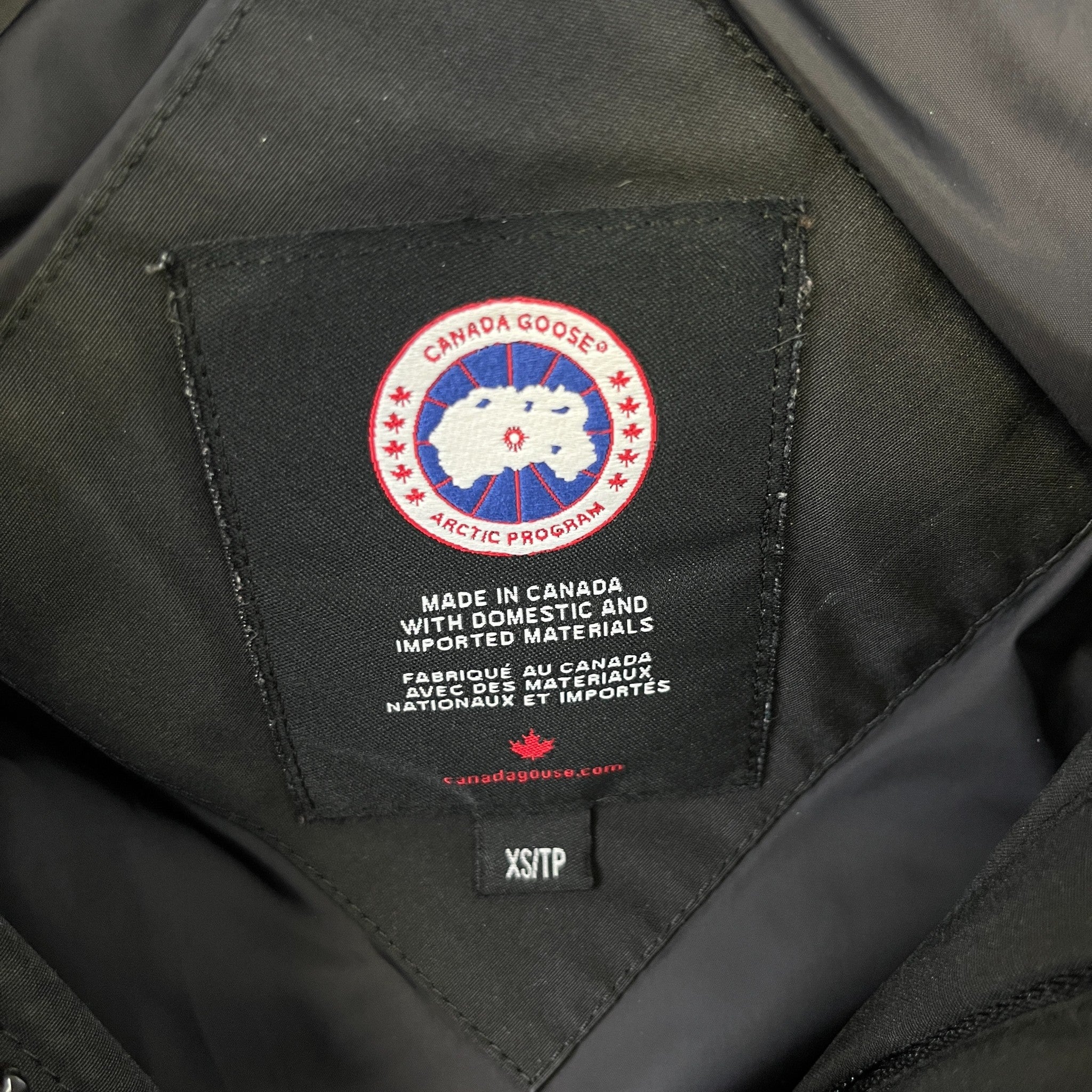 Men's Wyndham Parka Down Jacket Black Size XS