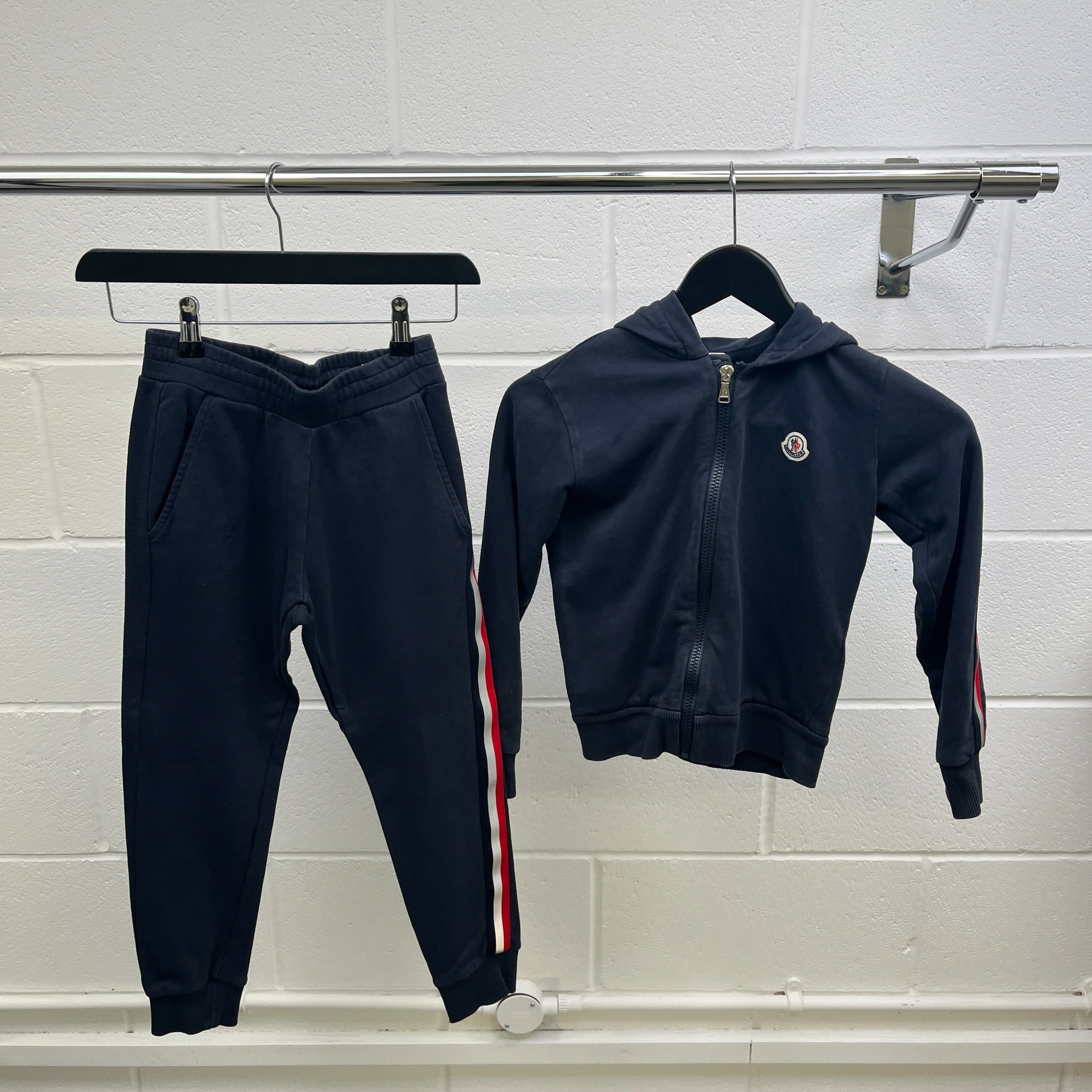 Men's Completo Maglia Boys Age 8 Full Tracksuit Navy Size XXS