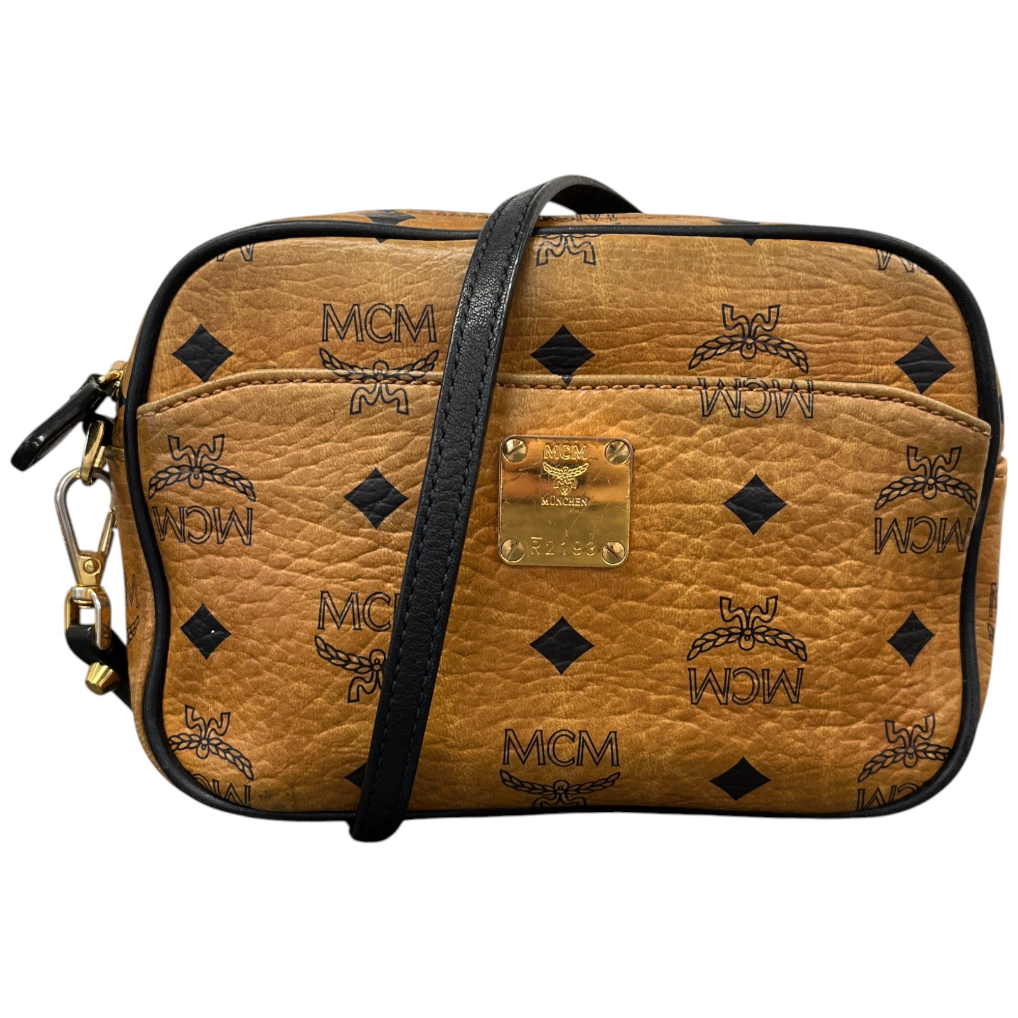 Women's Logo Print Bag Tan