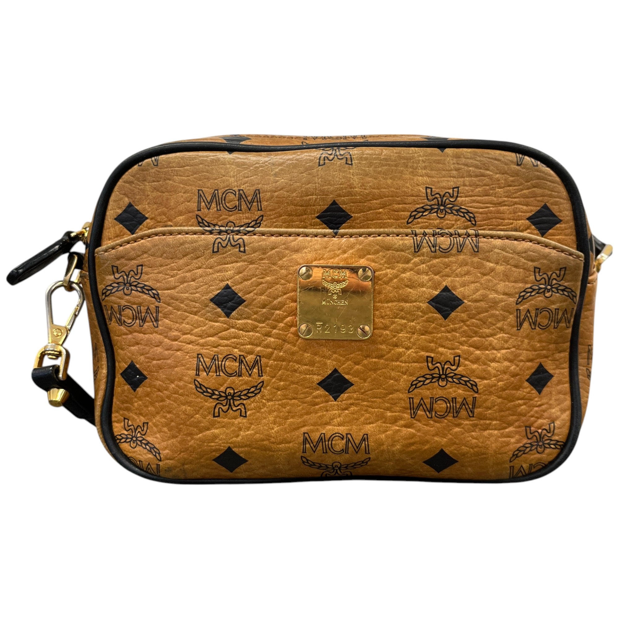 Women's Logo Print Bag Tan