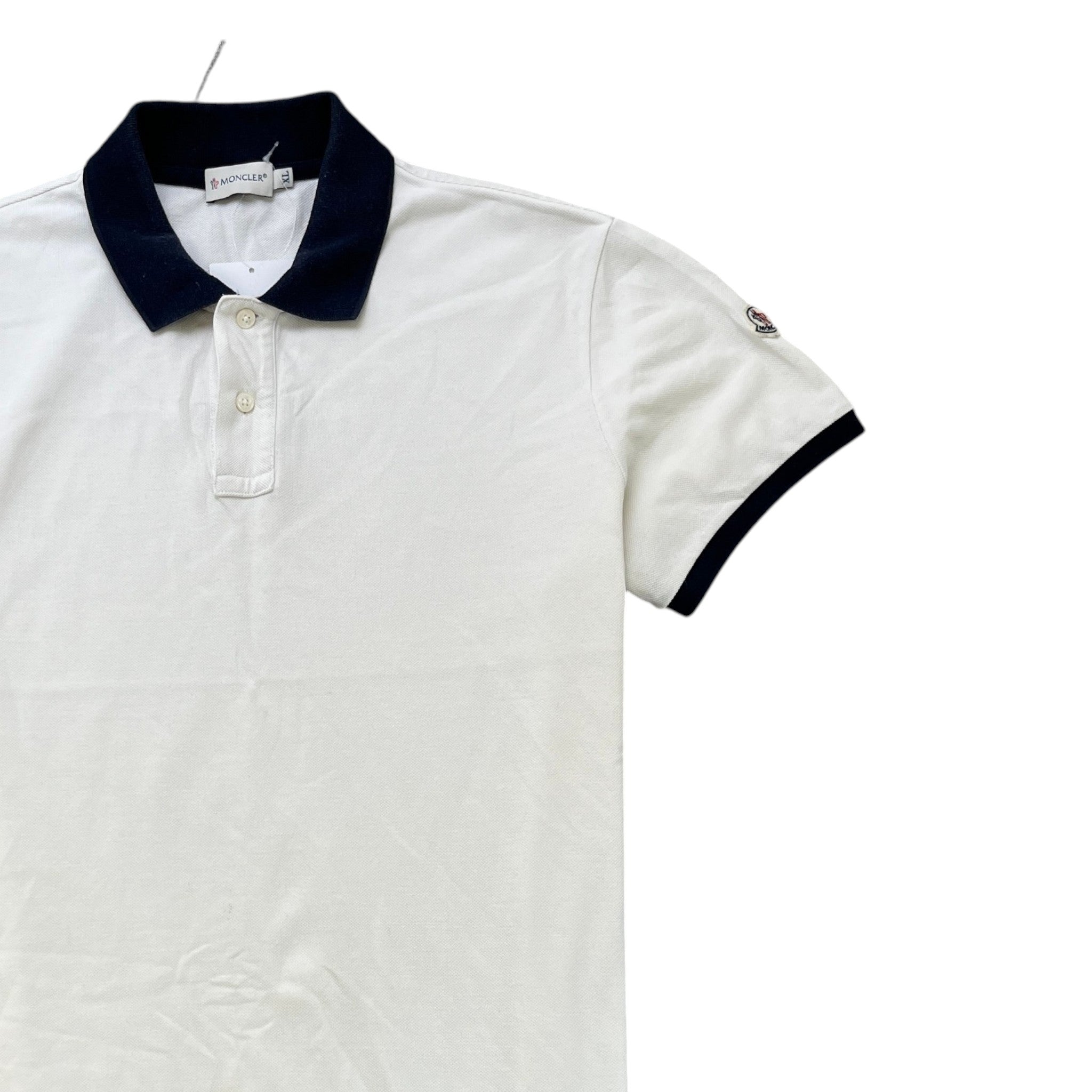 Men's Maglia Polo Shirt White Size XL