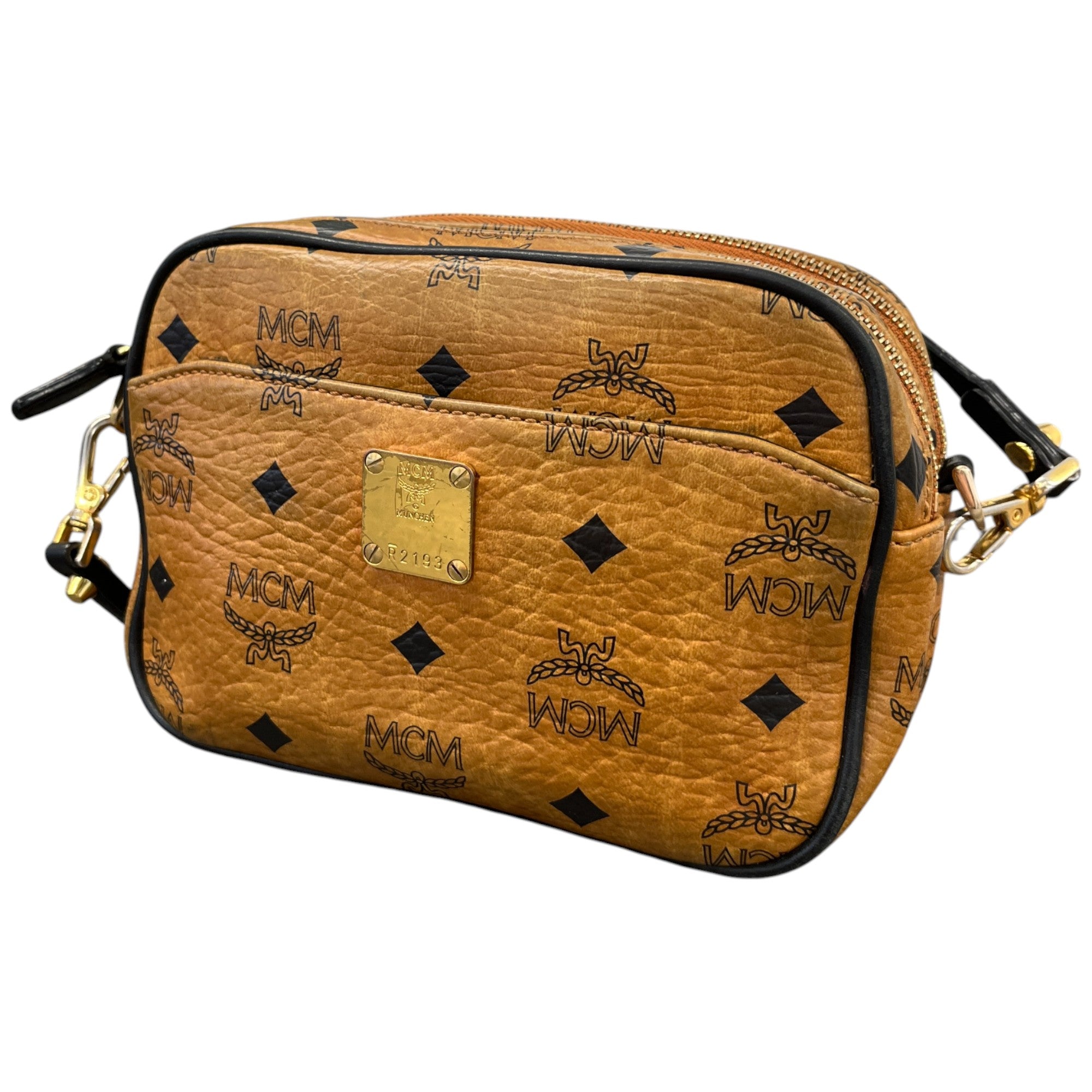Women's Logo Print Bag Tan