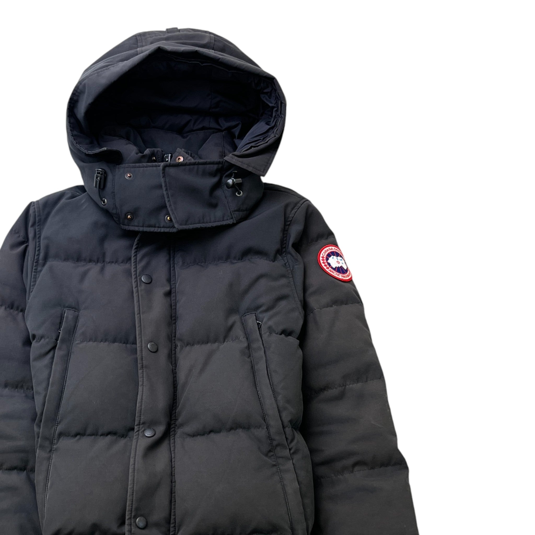 Men's Wyndham Parka Down Jacket Black Size XS