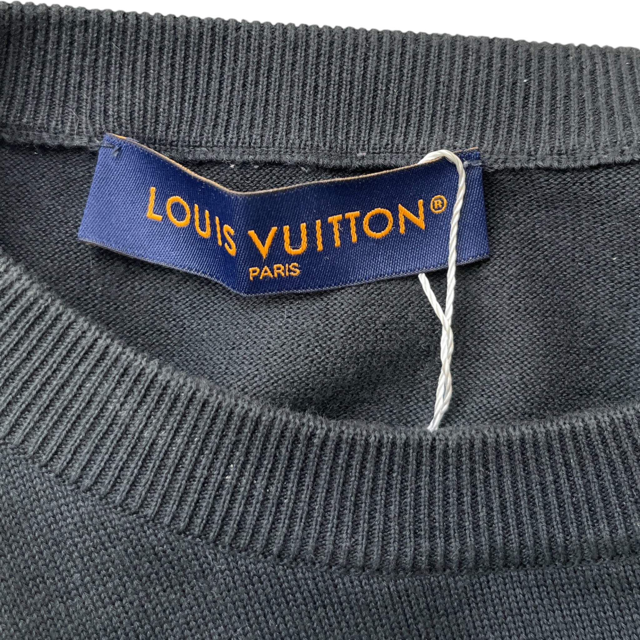 Men's Studios Knit T-Shirt Black Size S