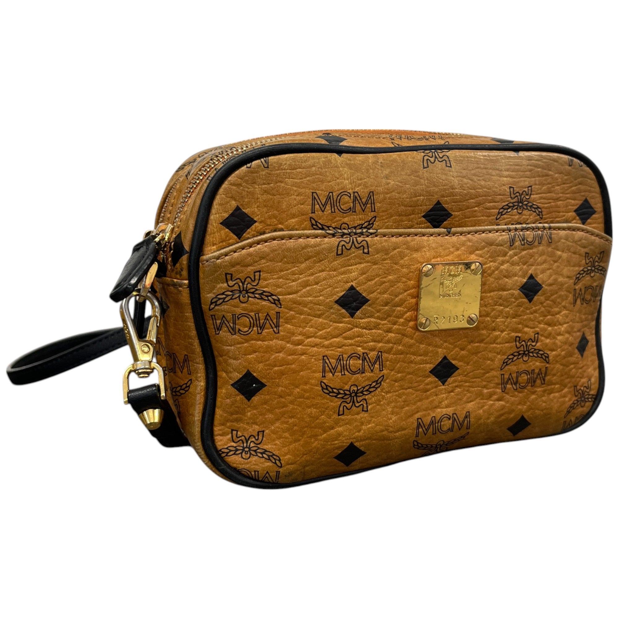 Women's Logo Print Bag Tan
