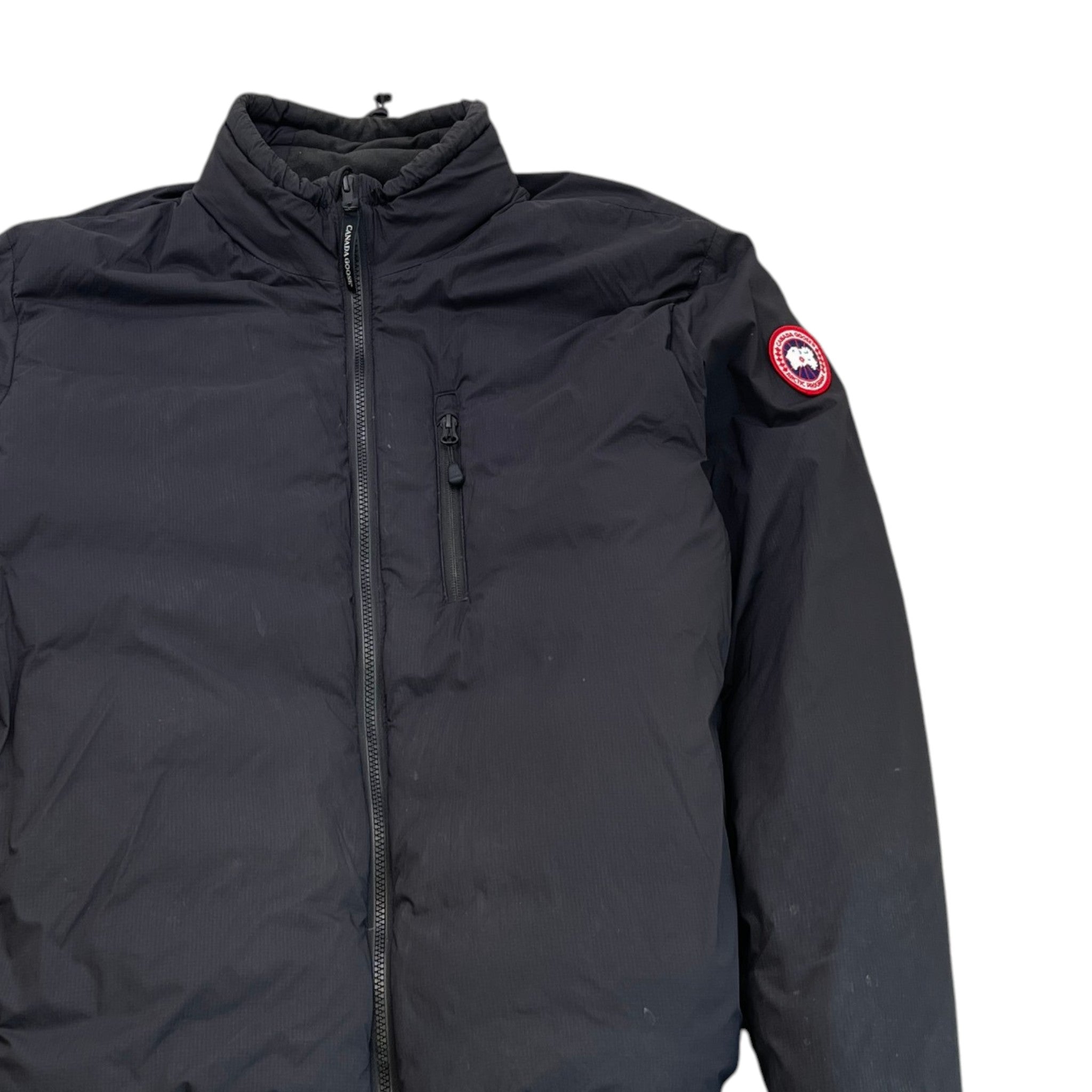 Men's Lodge Padded Down Jacket Black Size XL