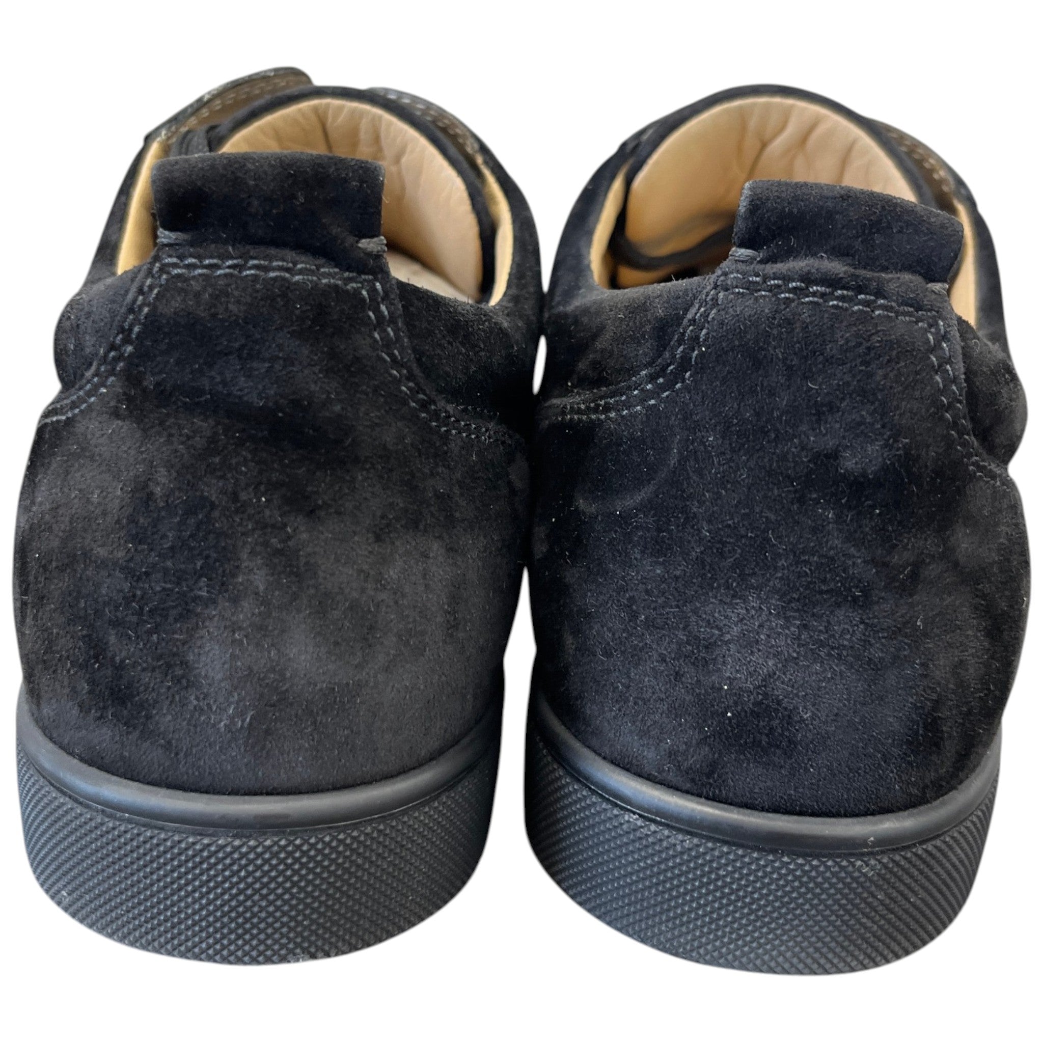 Men's Louis Junior Spike Flat Low Trainers Black Size EU 44 / UK 10