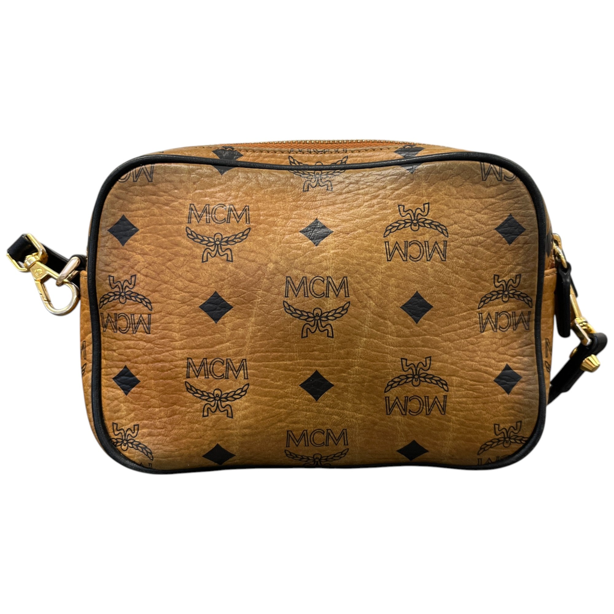 Women's Logo Print Bag Tan