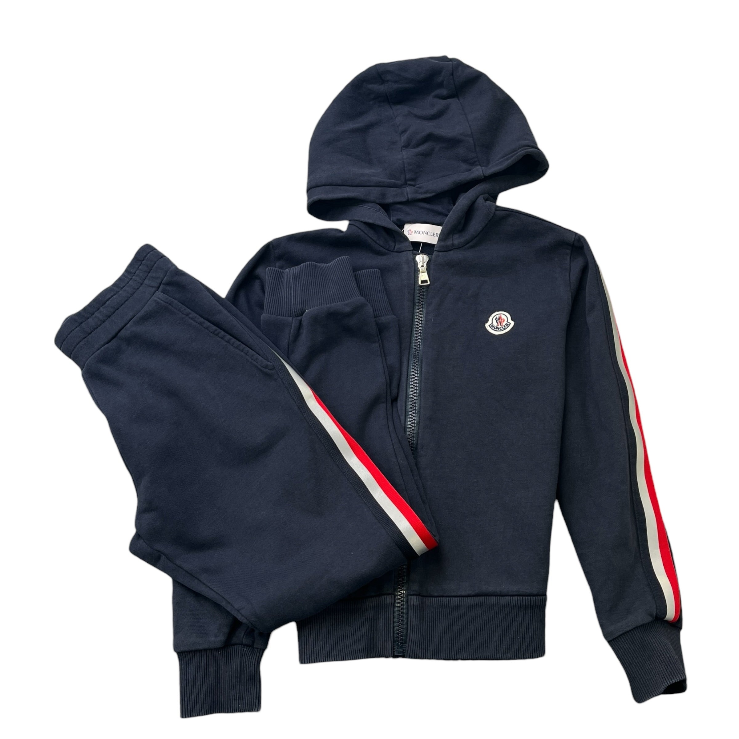 Men's Completo Maglia Boys Age 8 Full Tracksuit Navy Size XXS