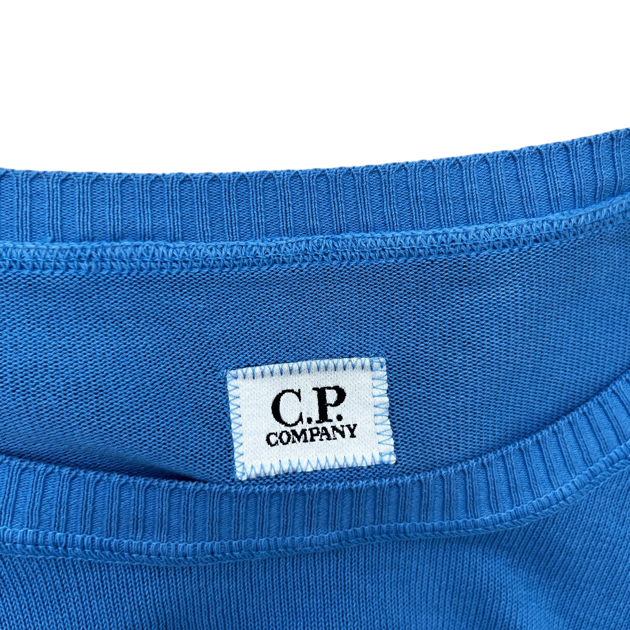 Men's Signature Lens Jumper Blue Size IT 50 / UK L