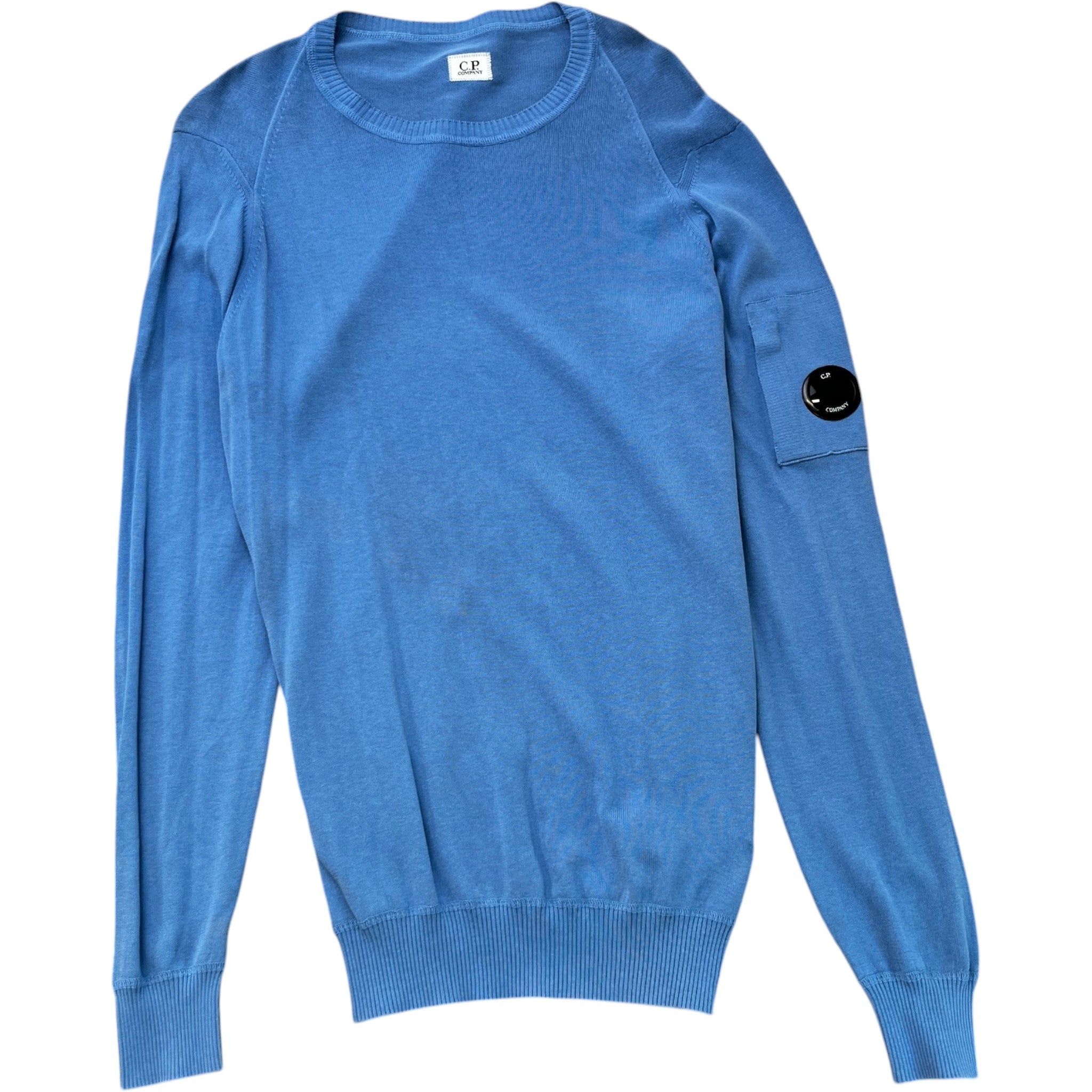 Men's Signature Lens Jumper Blue Size IT 50 / UK L