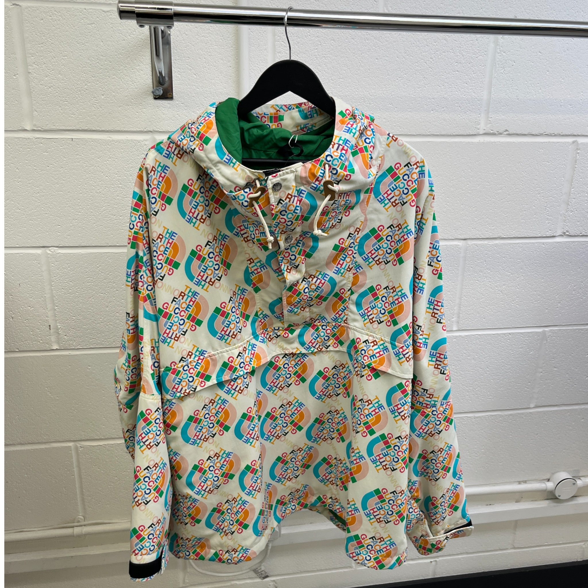 Men's X The North Face Windbreaker Multi-Coloured Size XL