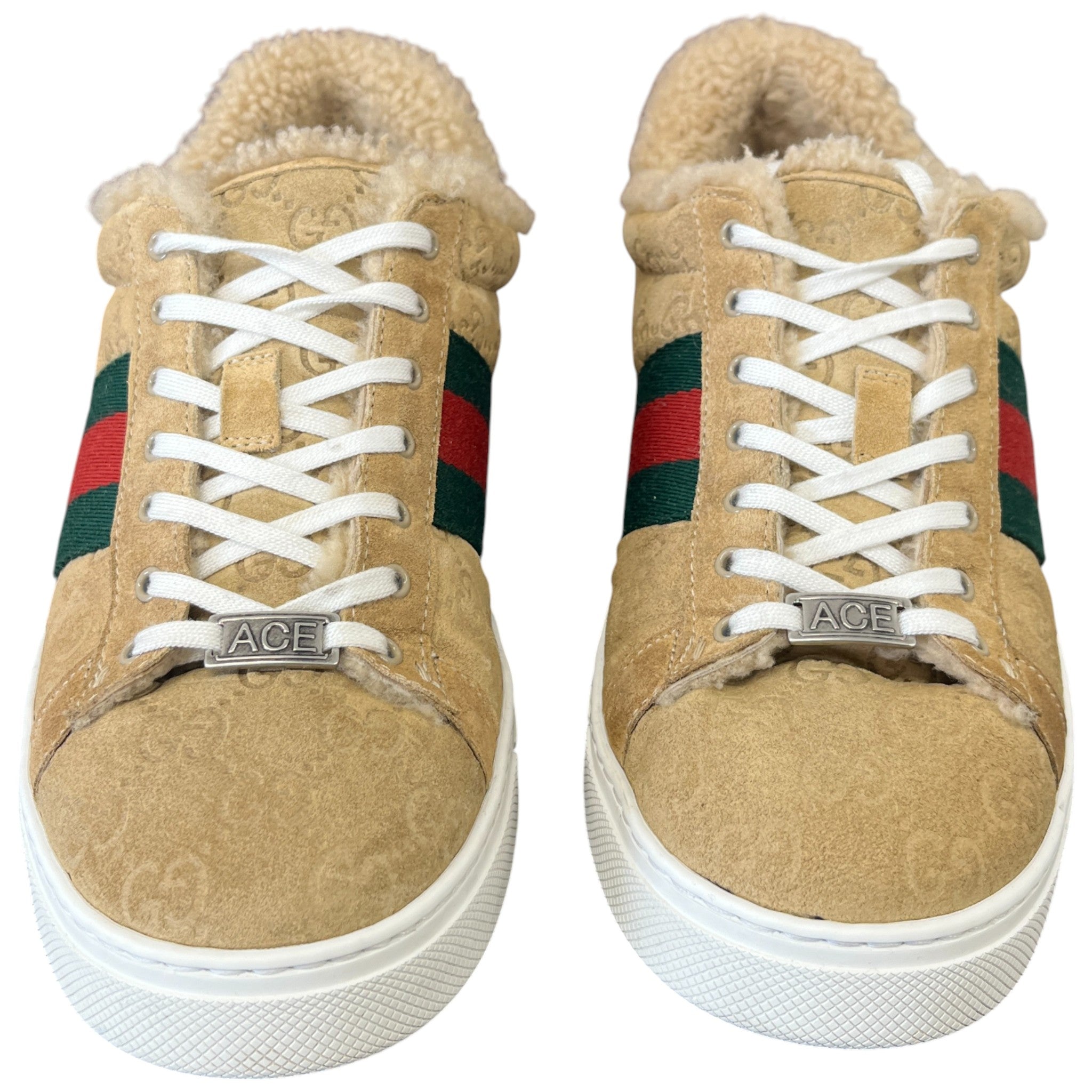 Men's Ace Low Trainers Beige Size EU 43 / UK 9