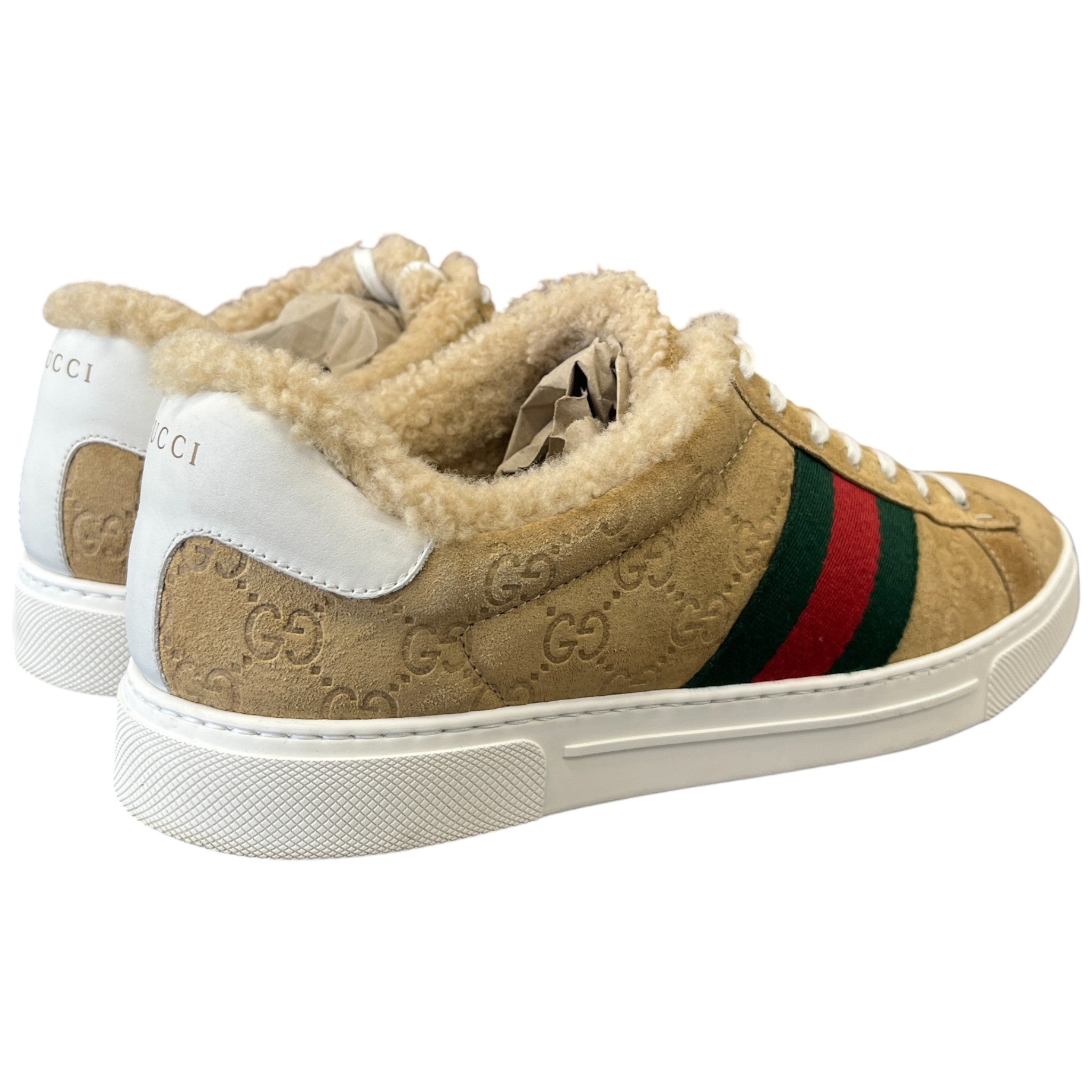 Men's Ace Low Trainers Beige Size EU 43 / UK 9