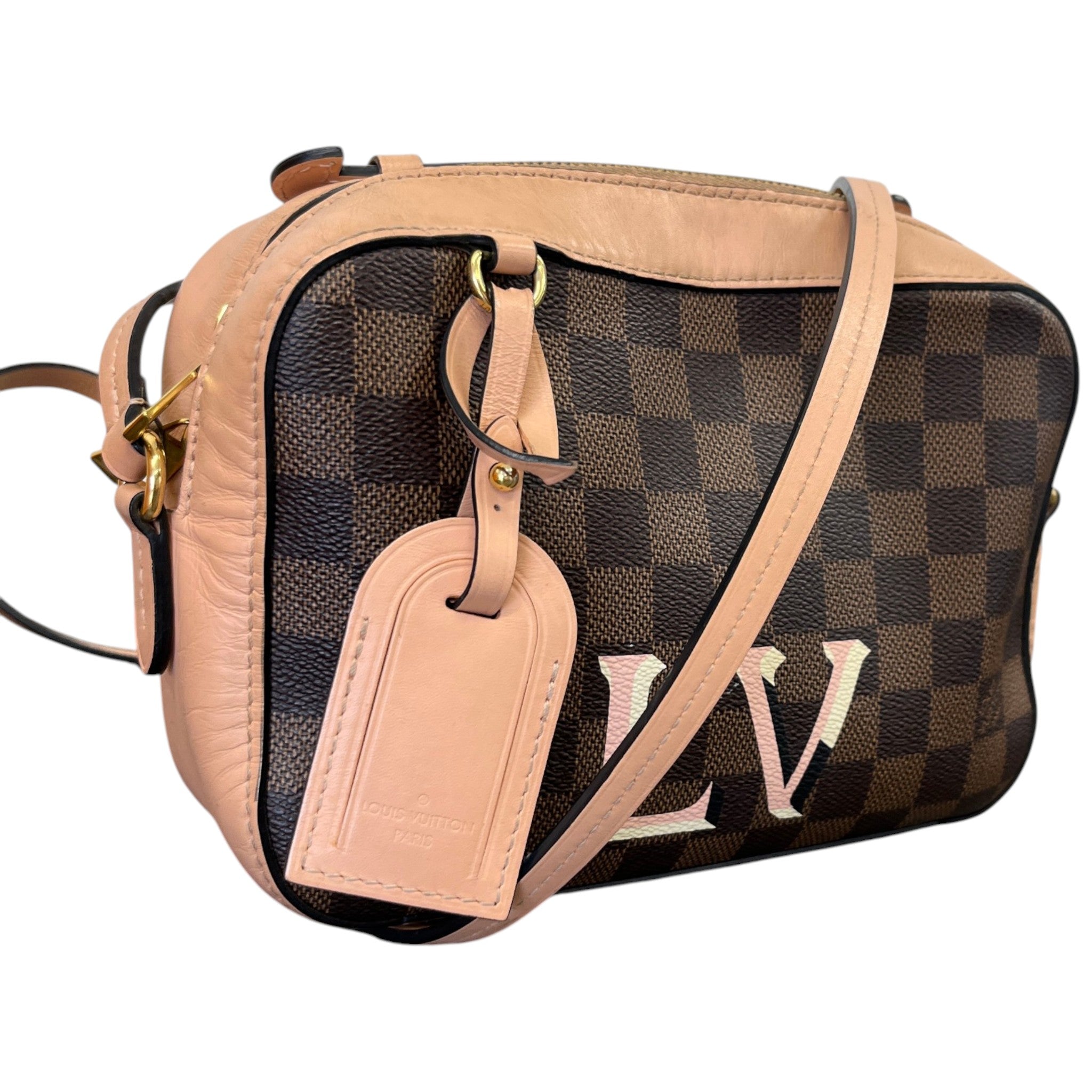 Women's Damier Ebene Santa Monica Bag Brown