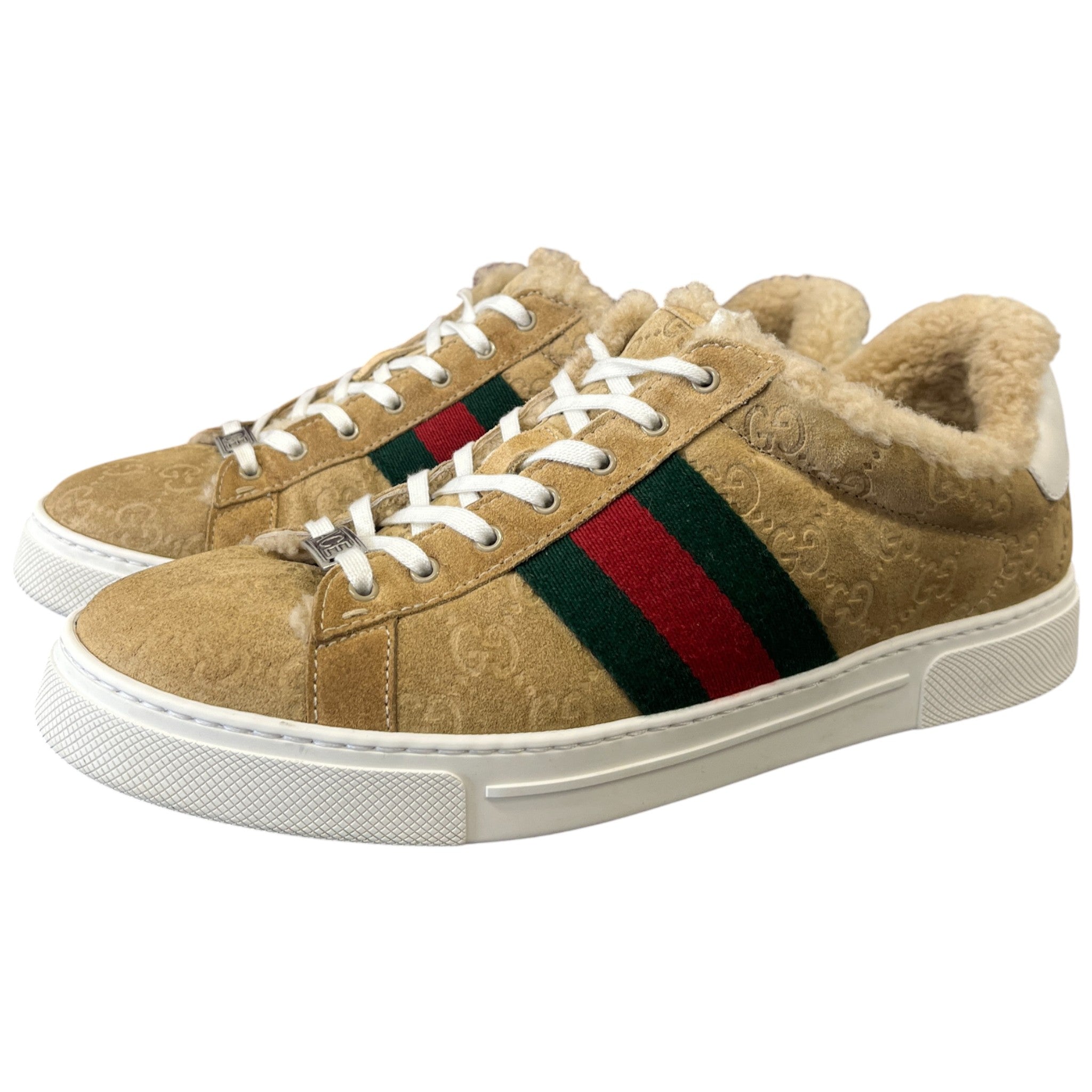 Men's Ace Low Trainers Beige Size EU 43 / UK 9