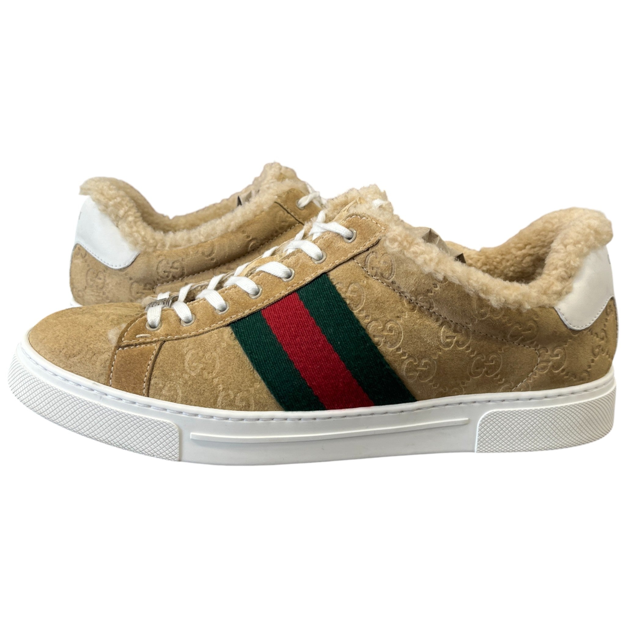 Men's Ace Low Trainers Beige Size EU 43 / UK 9