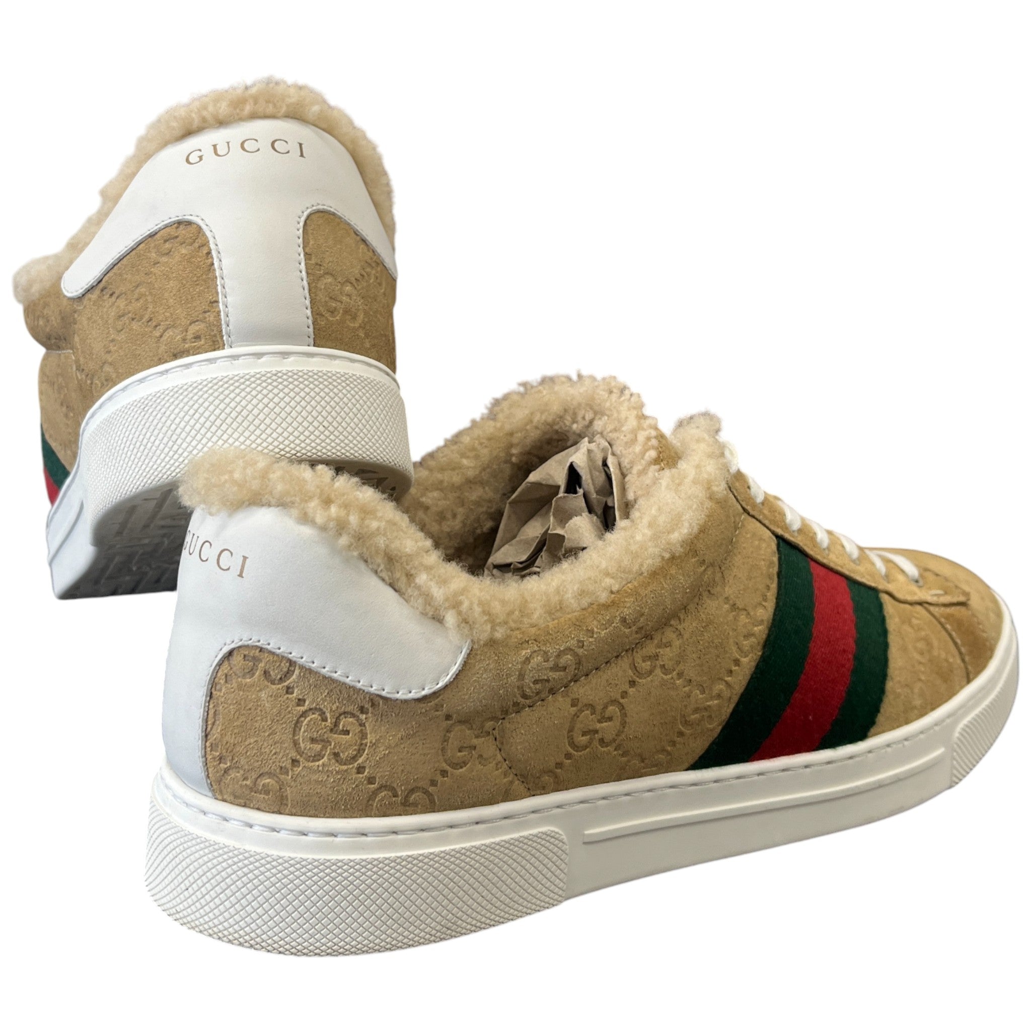 Men's Ace Low Trainers Beige Size EU 43 / UK 9