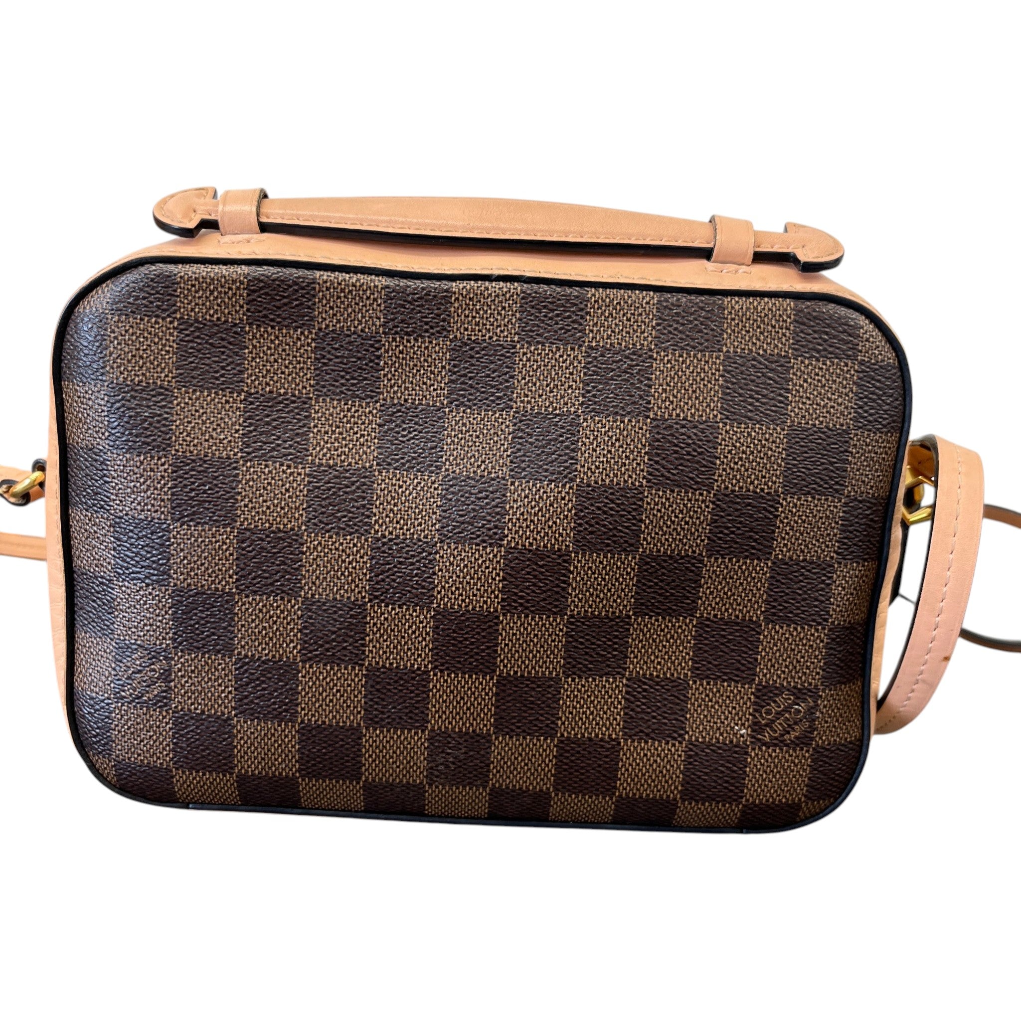 Women's Damier Ebene Santa Monica Bag Brown