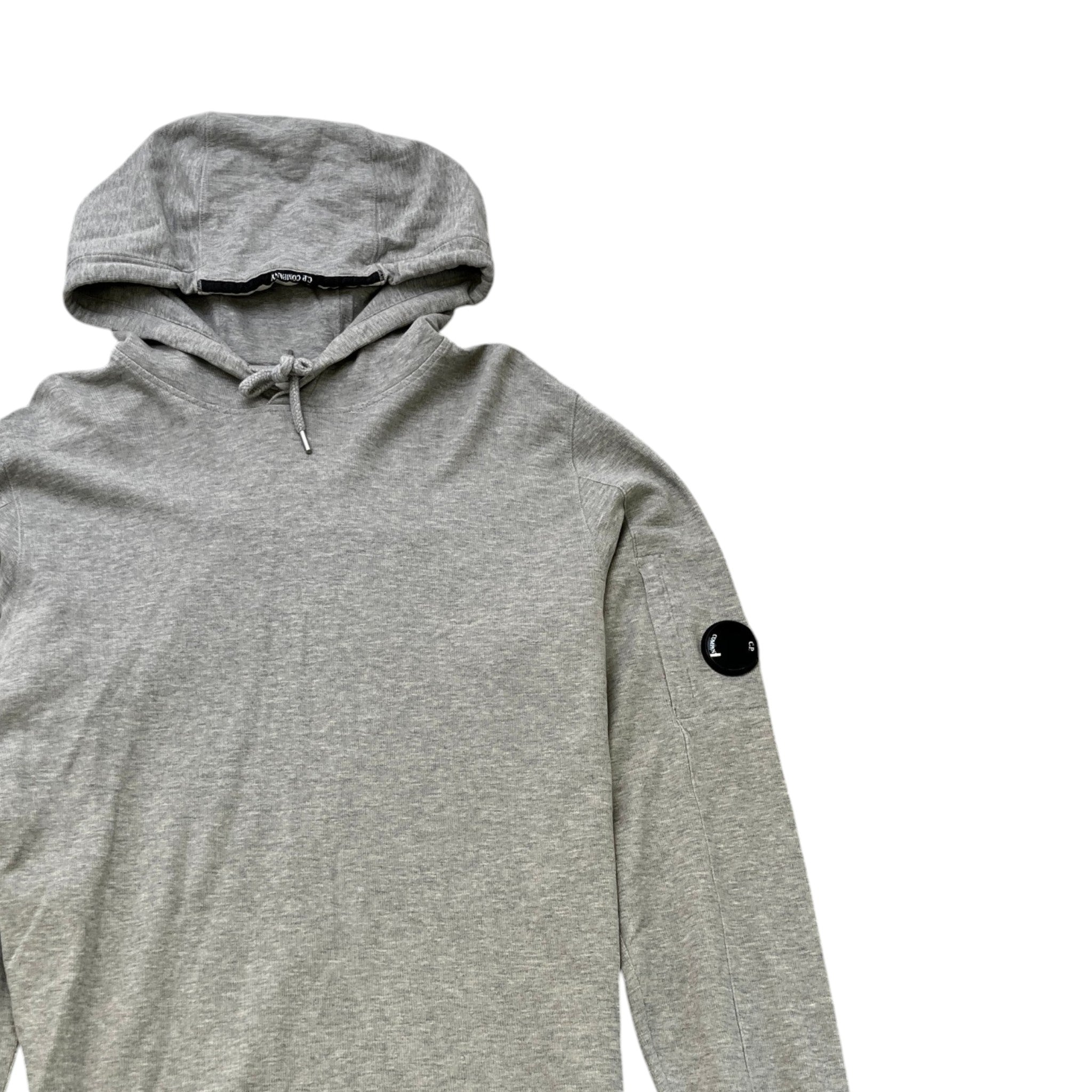 Men's Hooded Lens Hoodie Grey Size L