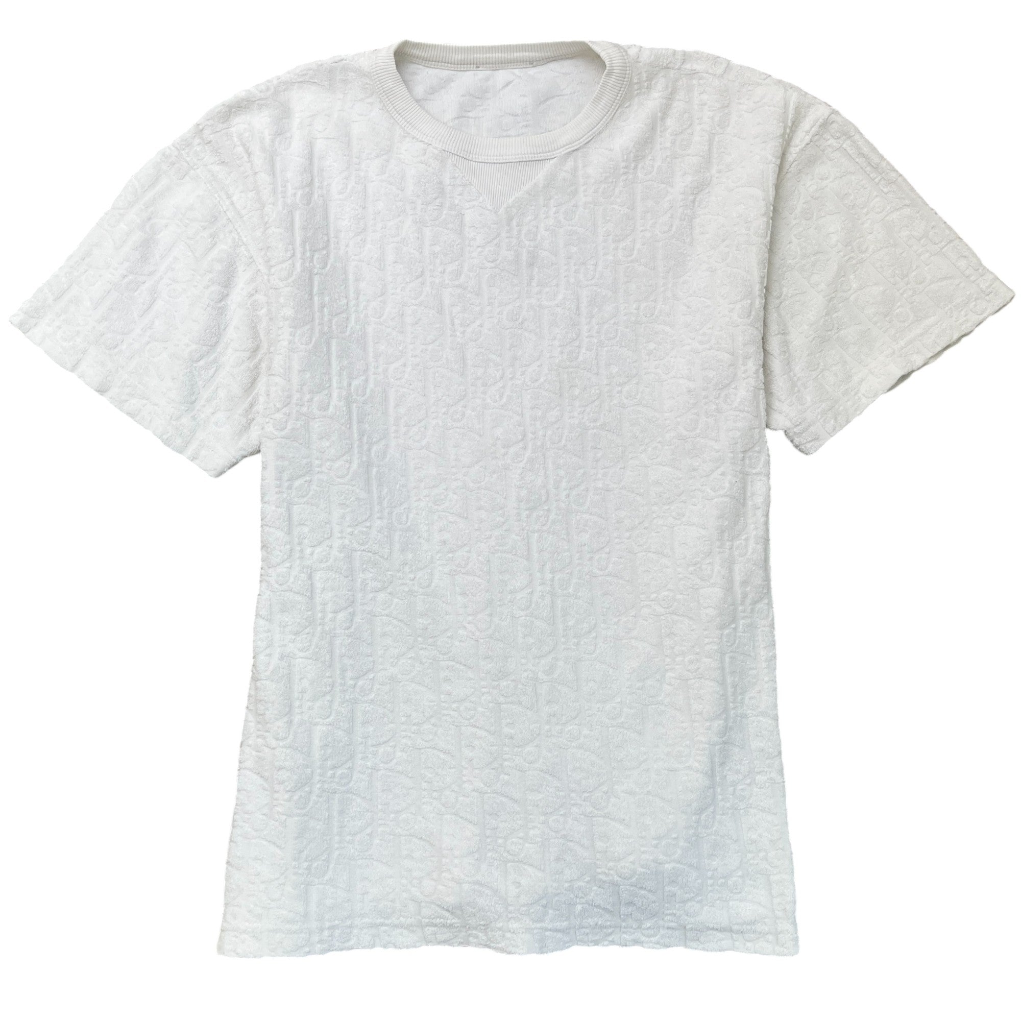 Men's Oblique T-Shirt White Size S