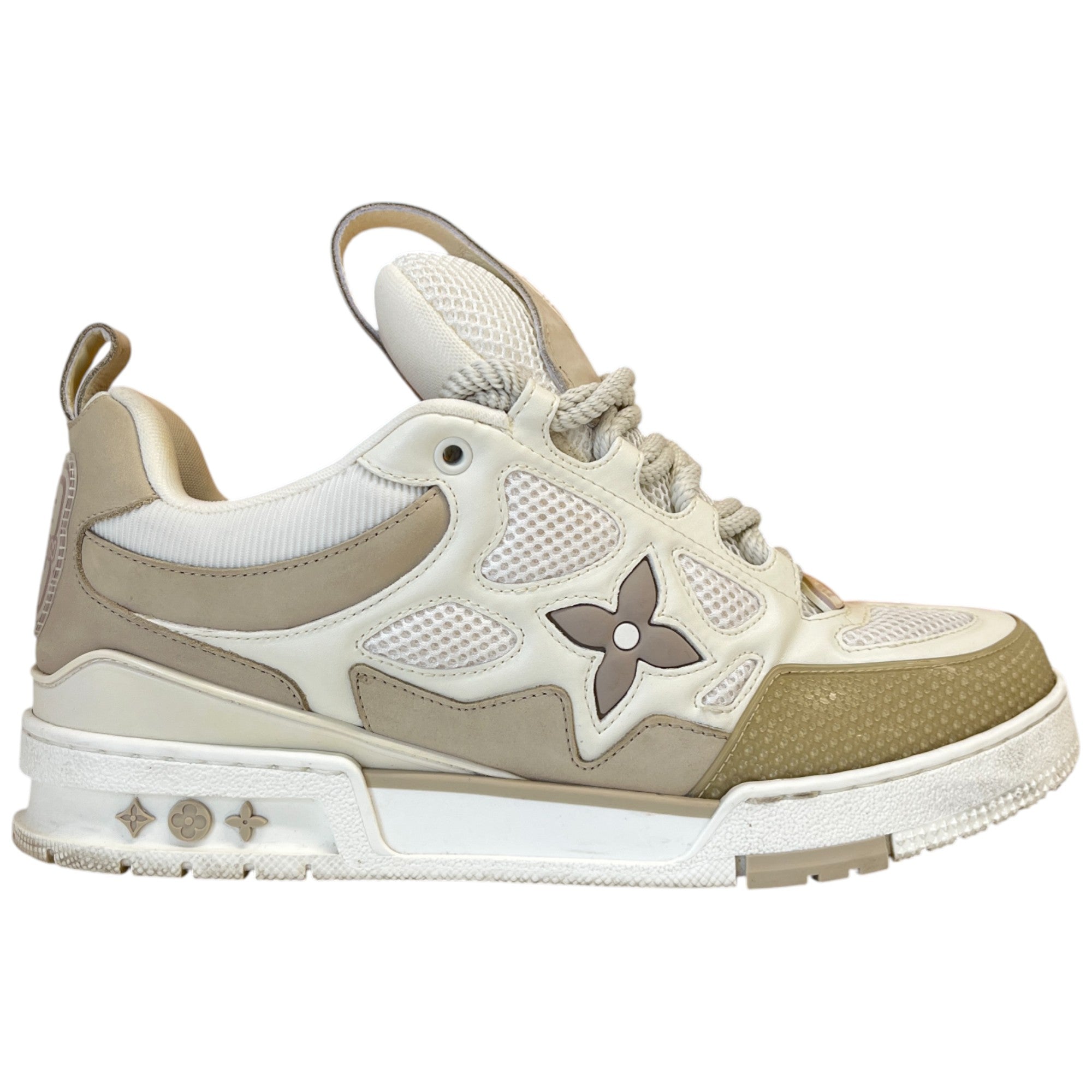 Men's Skate Low Trainers Beige Size EU 43.5 / UK 9.5