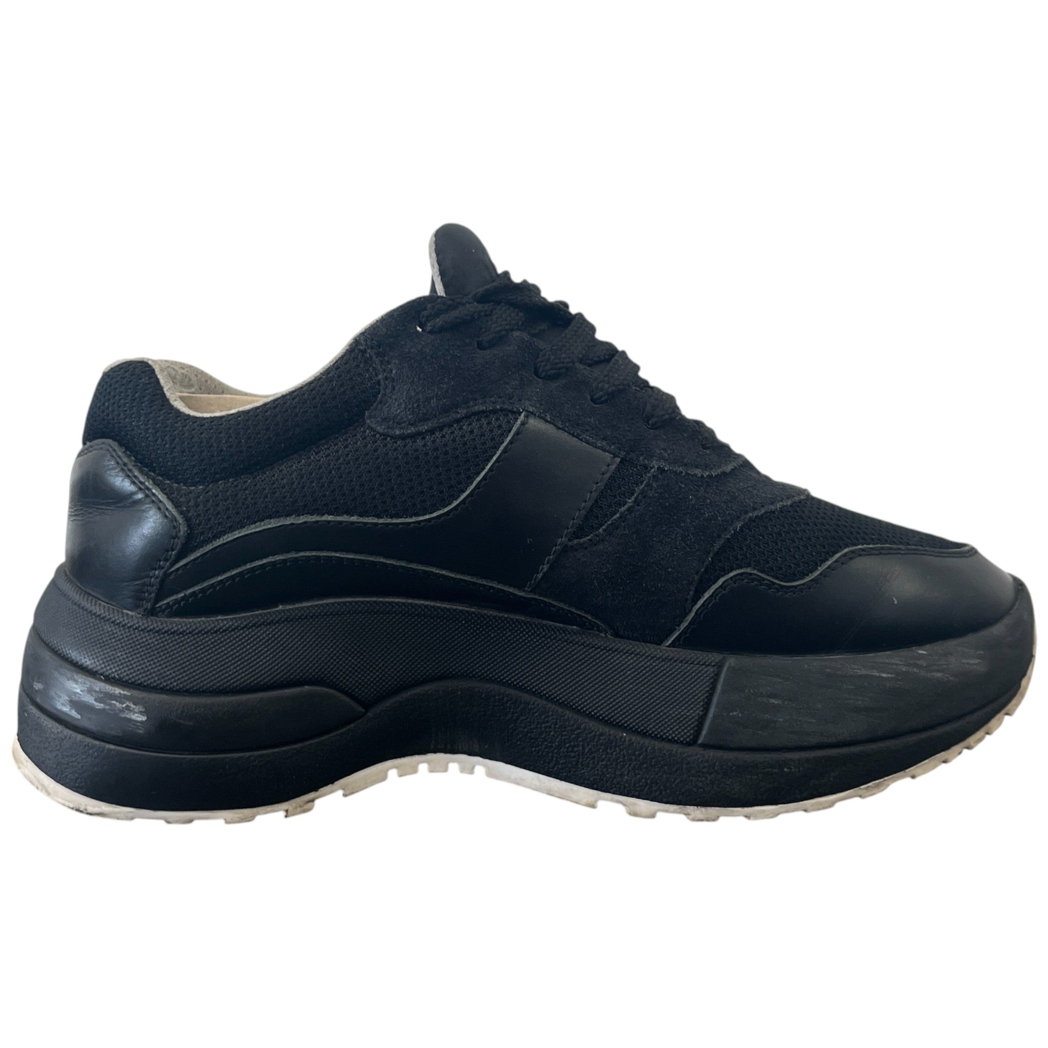 Women's Racer Low Trainers Black Size EU 35 / UK 2