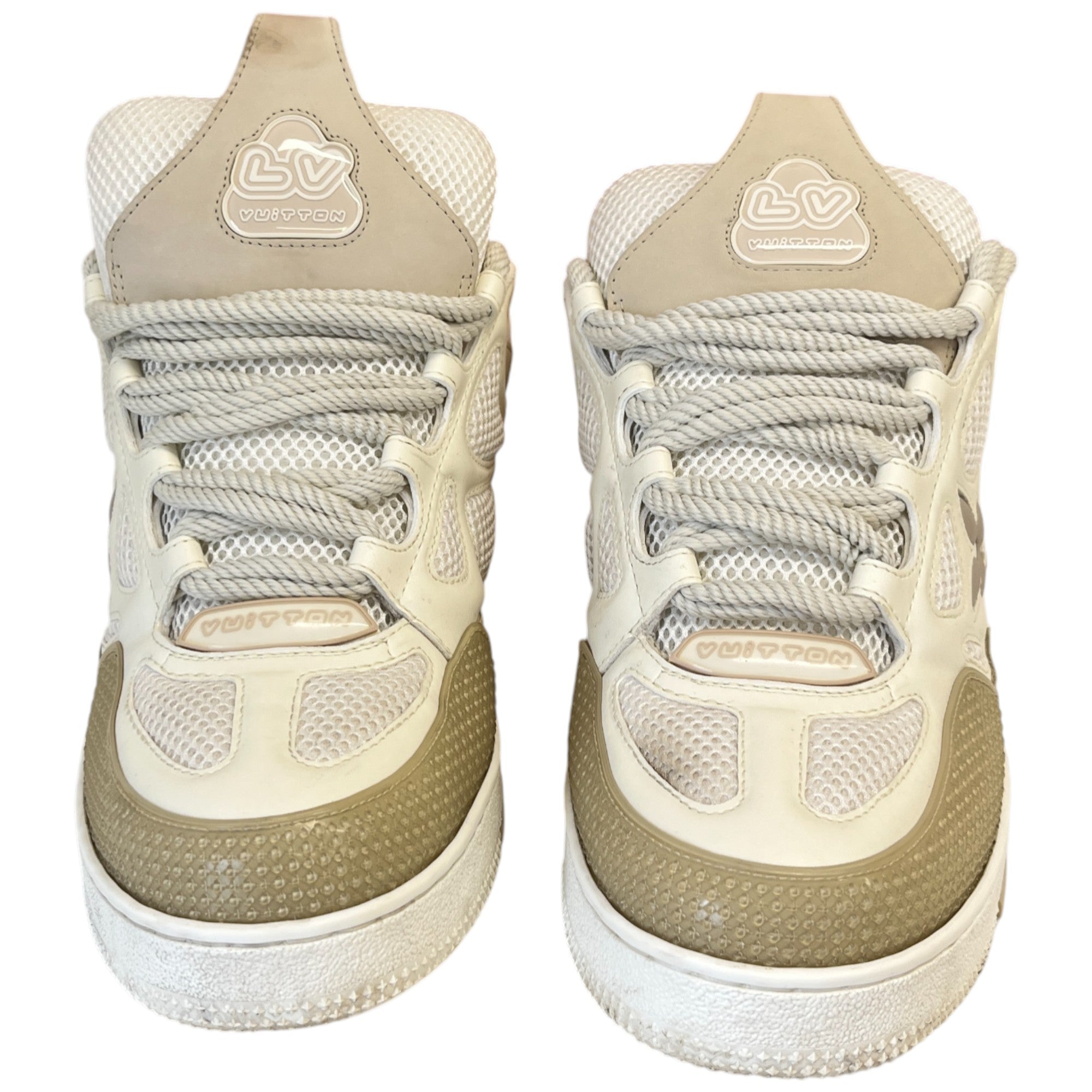 Men's Skate Low Trainers Beige Size EU 43.5 / UK 9.5