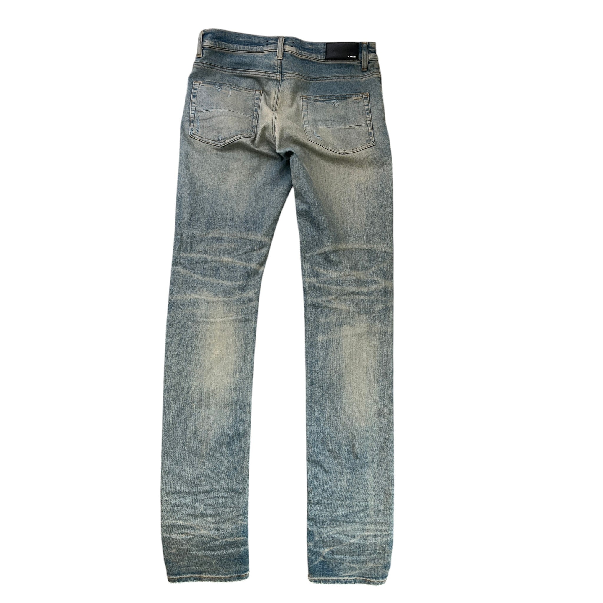 Men's Mx1 Distressed Jeans Blue Size Waist 32"