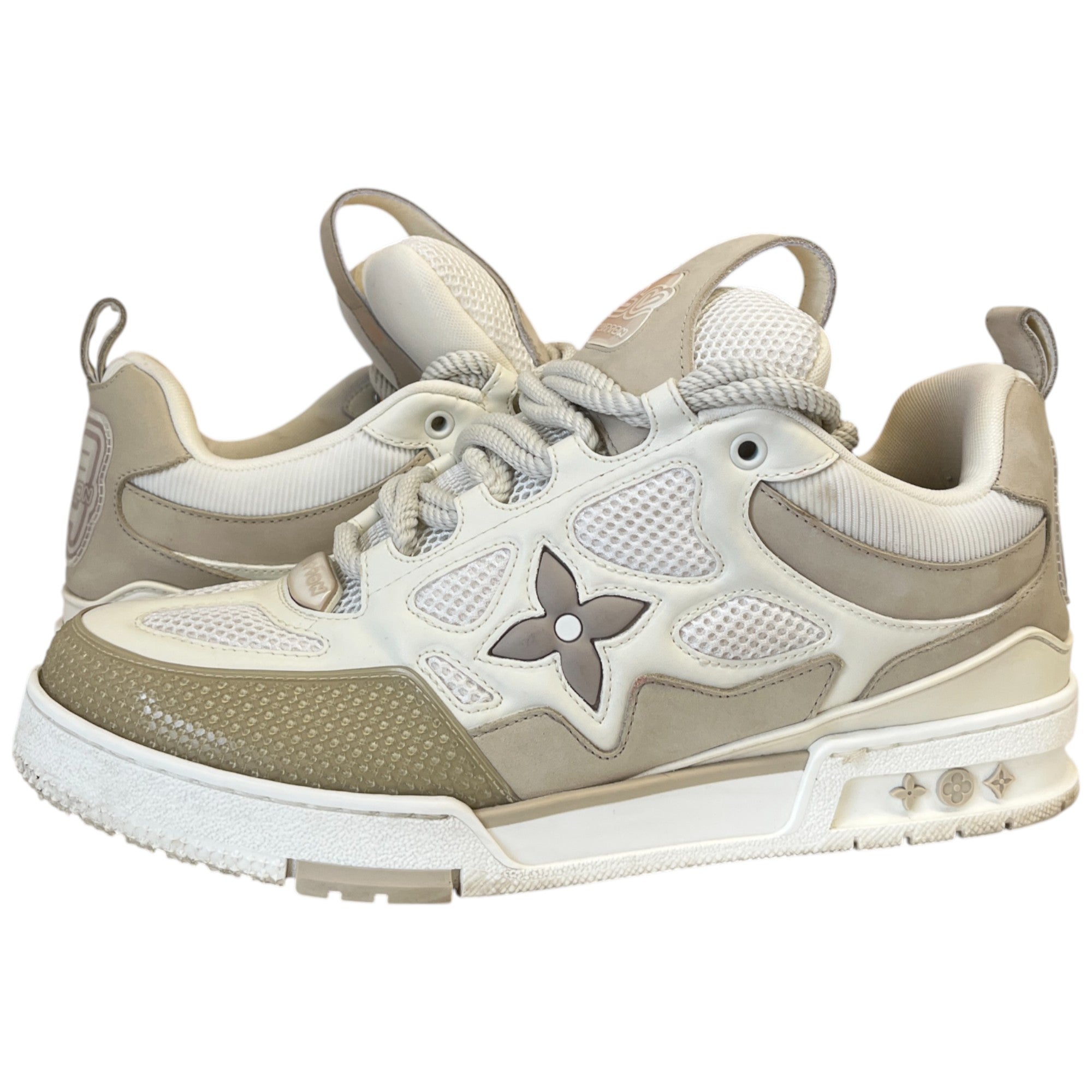 Men's Skate Low Trainers Beige Size EU 43.5 / UK 9.5