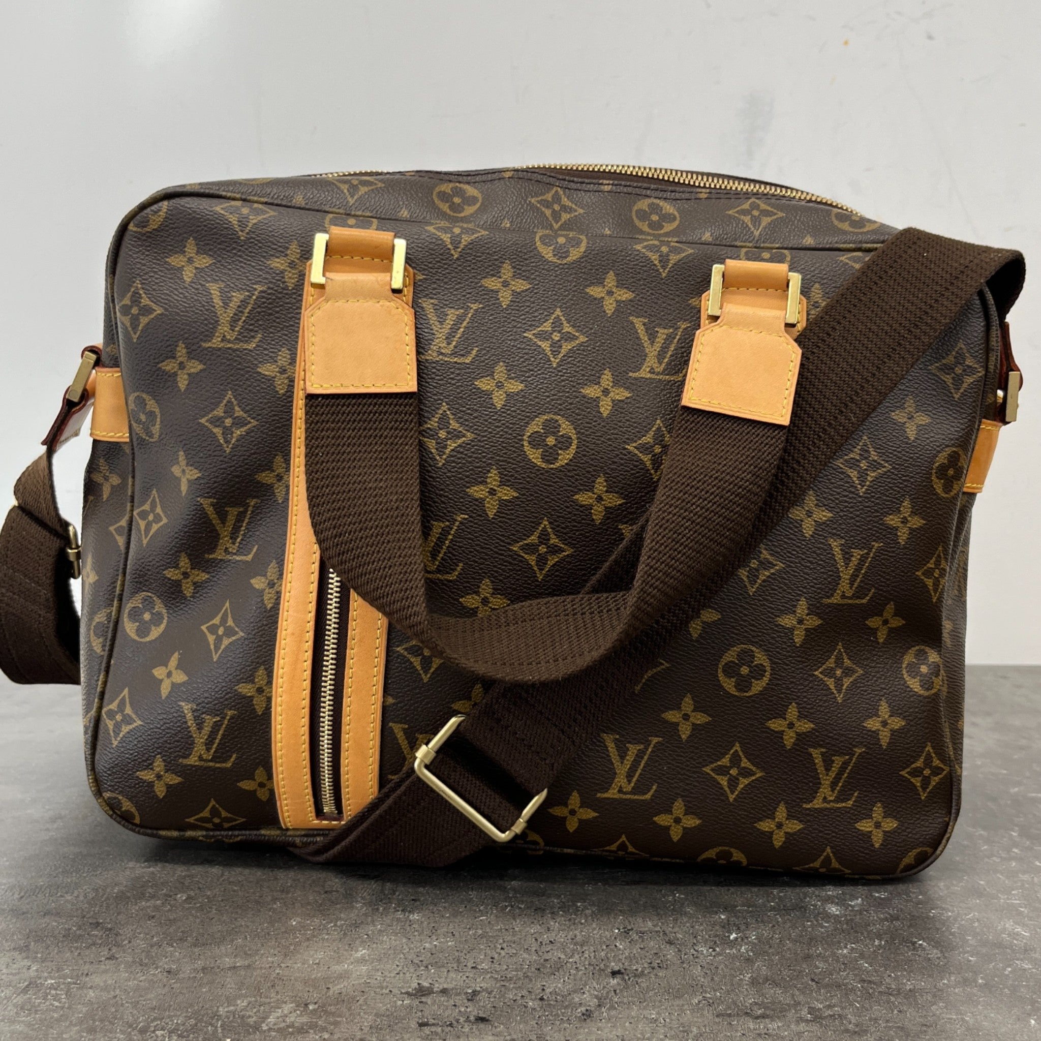 Men's Monogram Sac Bosphore Bag Brown
