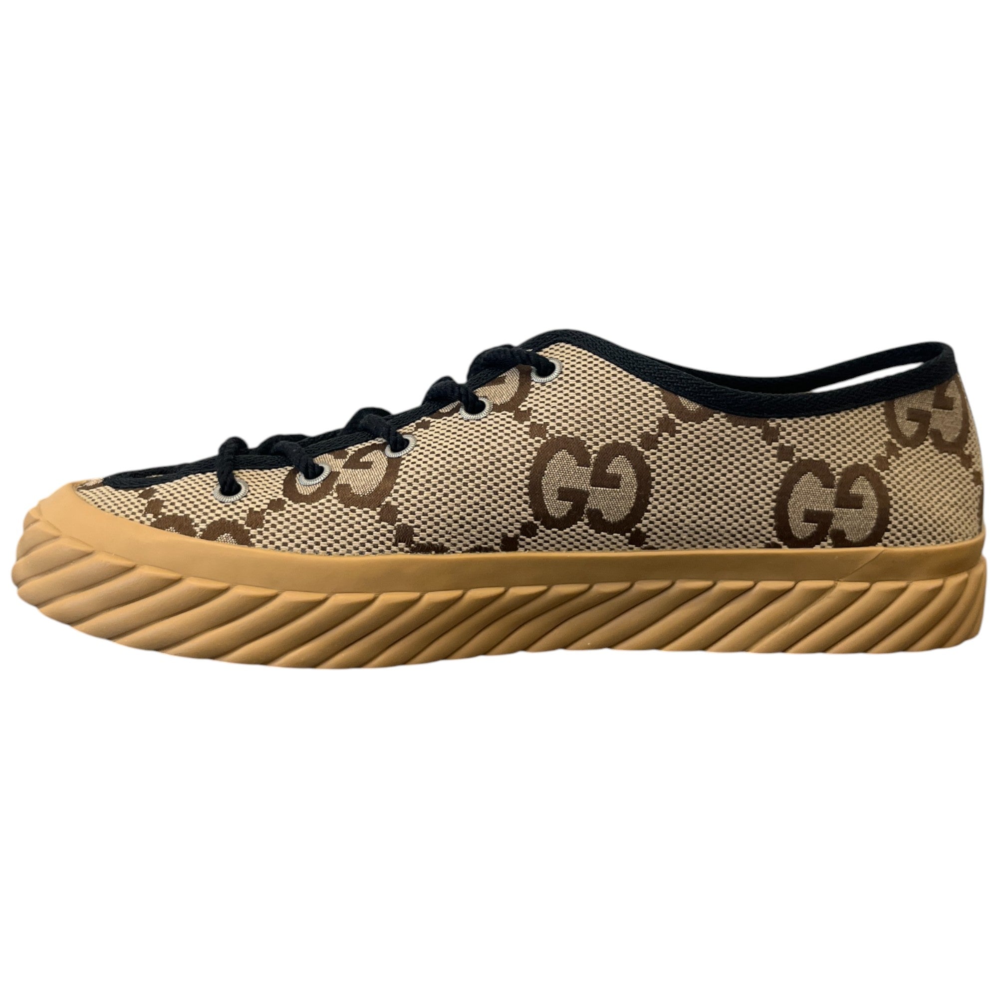 Men's Gg Supreme Low Trainers Brown Size EU 42 / UK 8