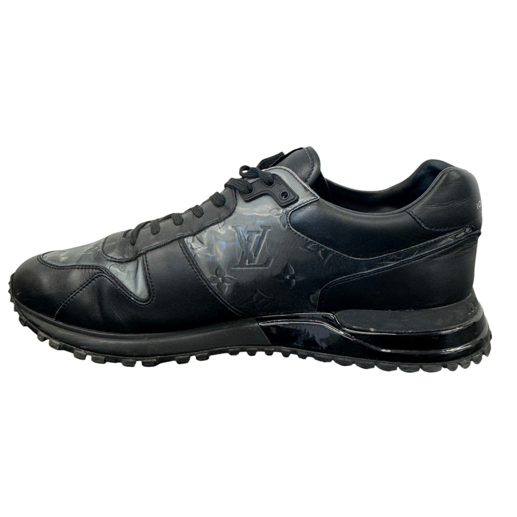 Men's Monogram Run Away Low Trainers Black Size EU 43 / UK 9