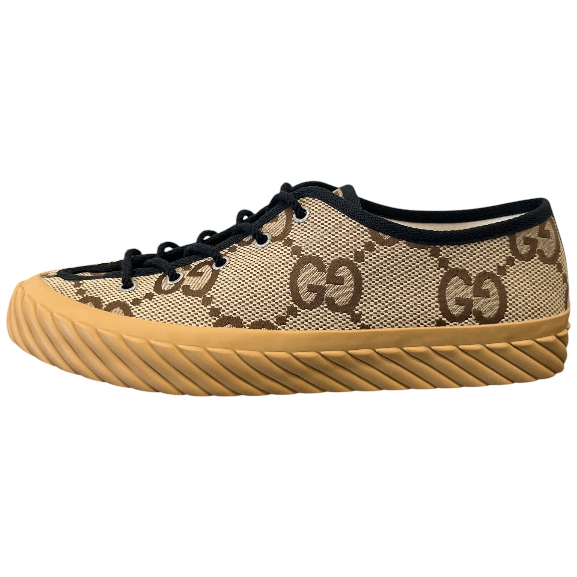 Men's Gg Supreme Low Trainers Brown Size EU 42 / UK 8
