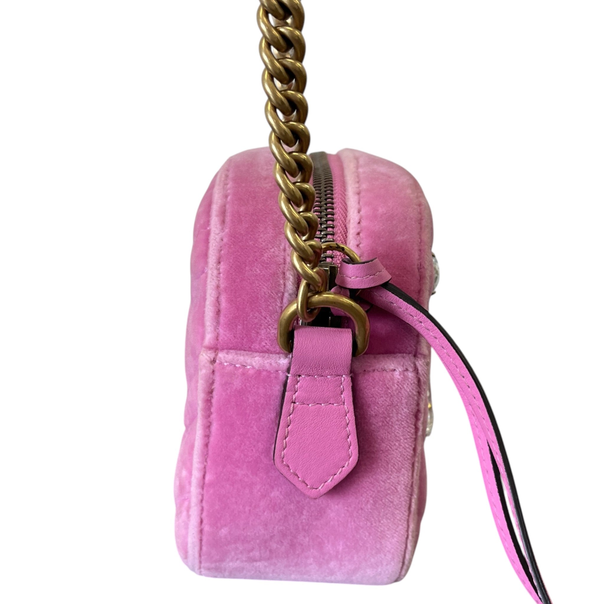 Women's Gg Marmont Crystal Bag Pink