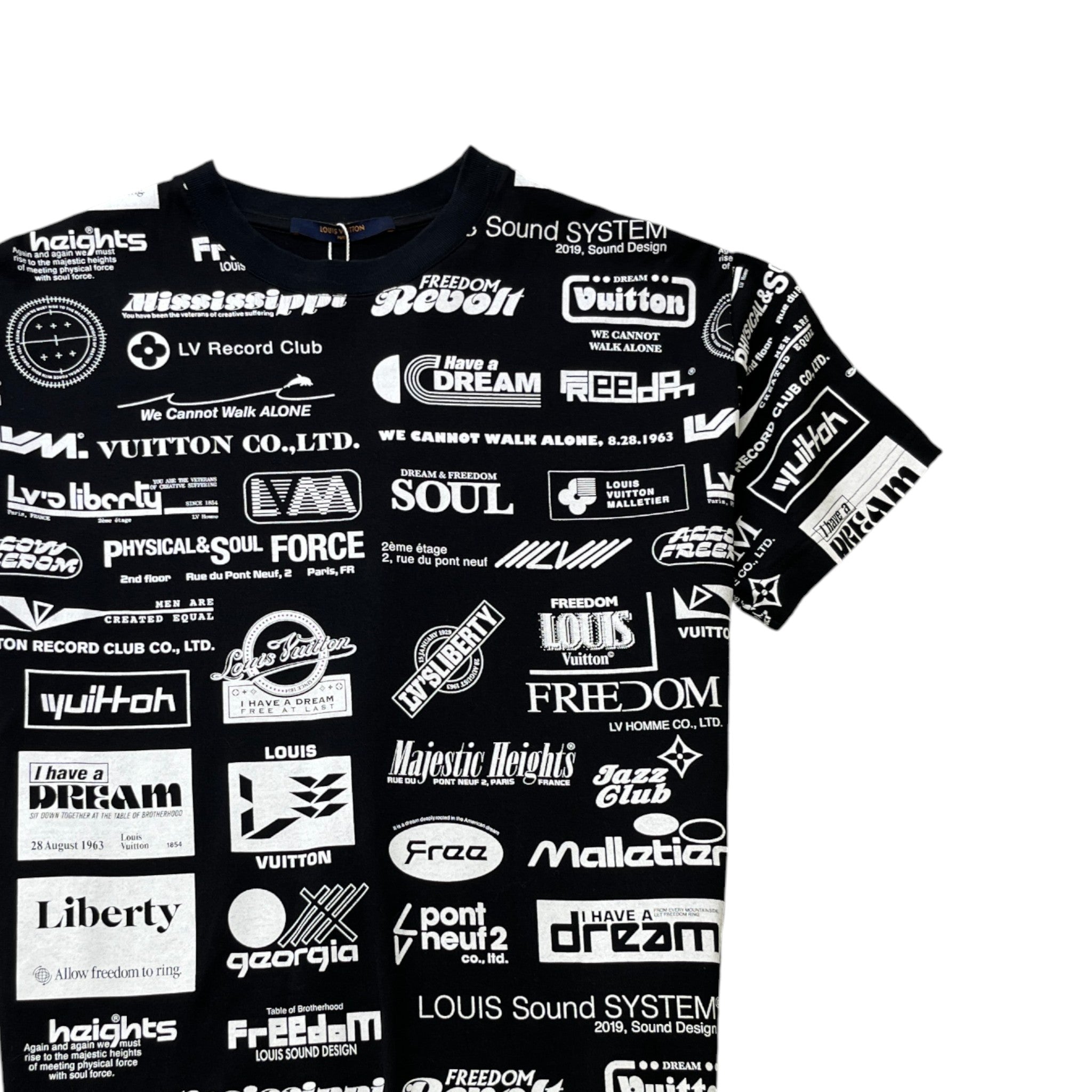 Men's Motorcross T-Shirt Black Size S