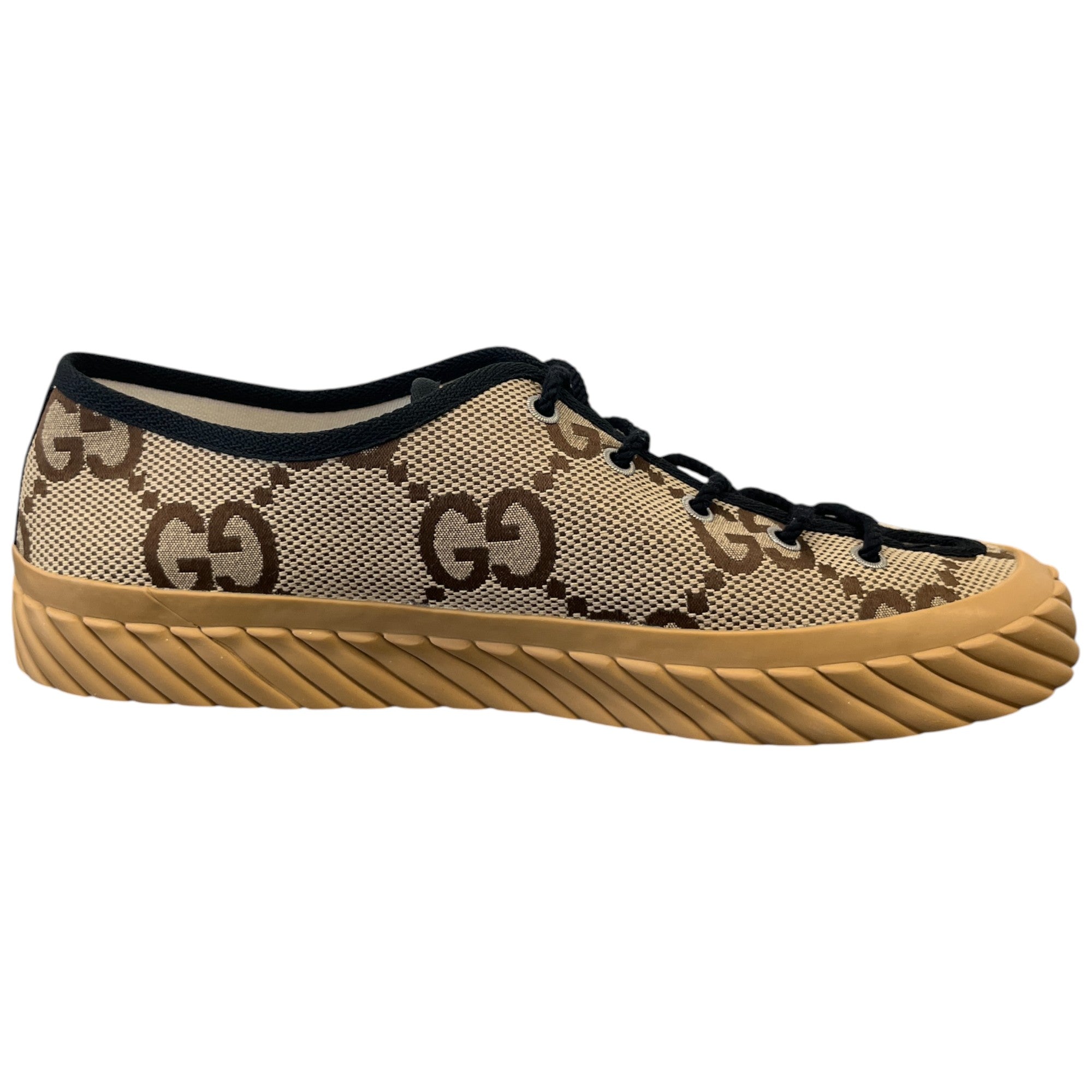Men's Gg Supreme Low Trainers Brown Size EU 42 / UK 8