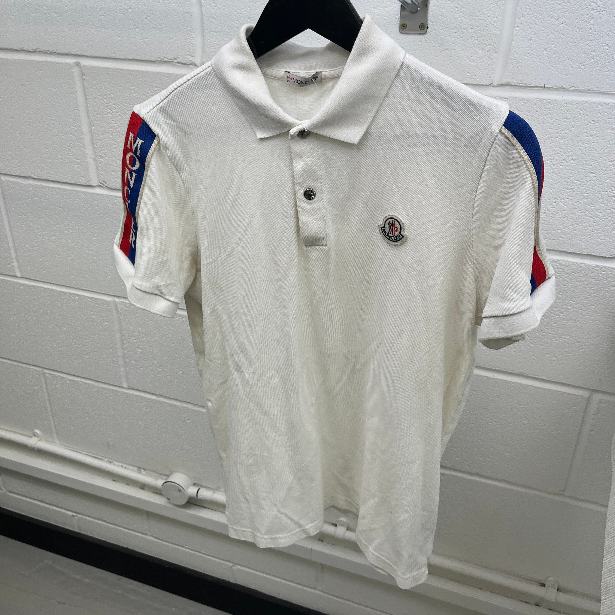 Men's Maglia Polo Shirt White Size M