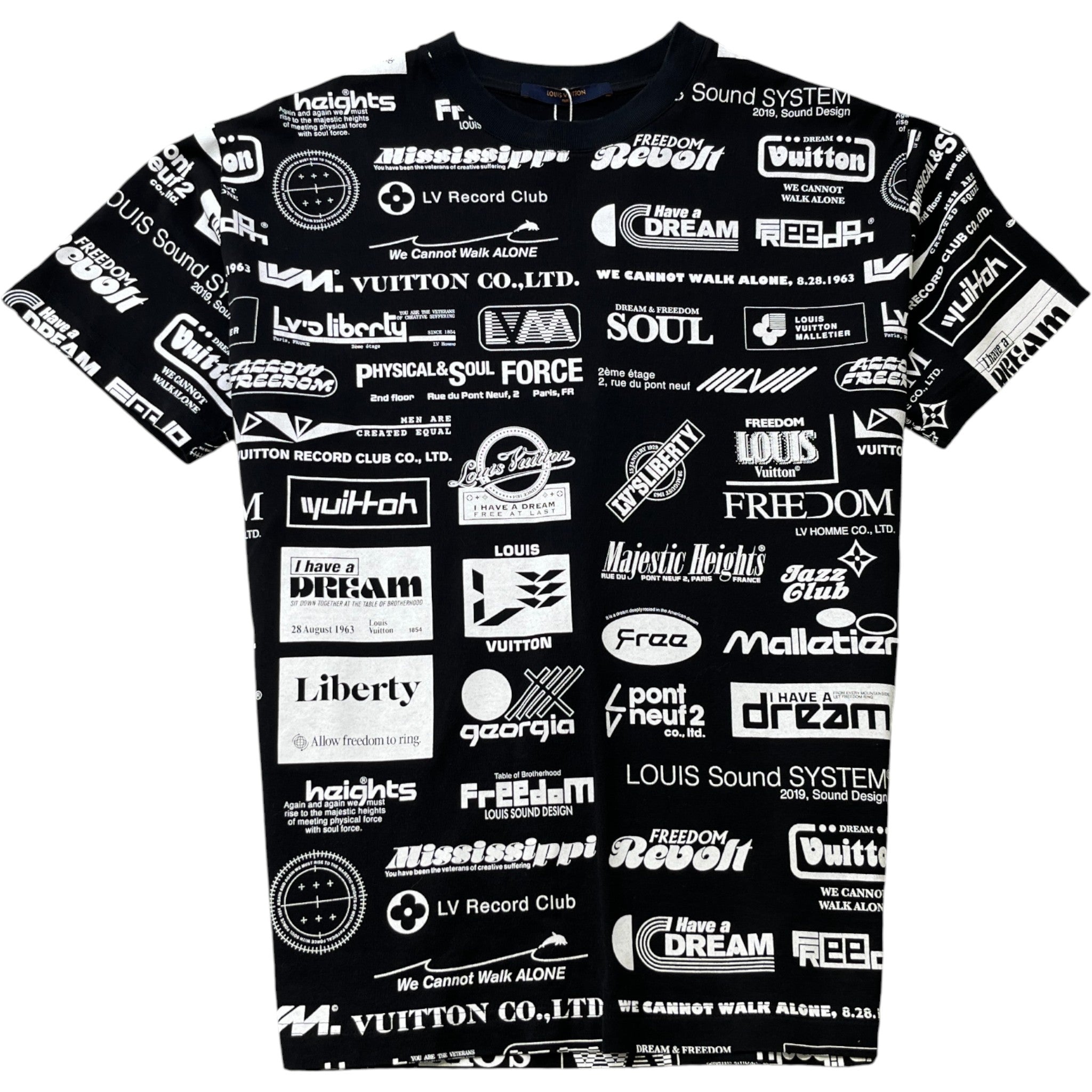Men's Motorcross T-Shirt Black Size S