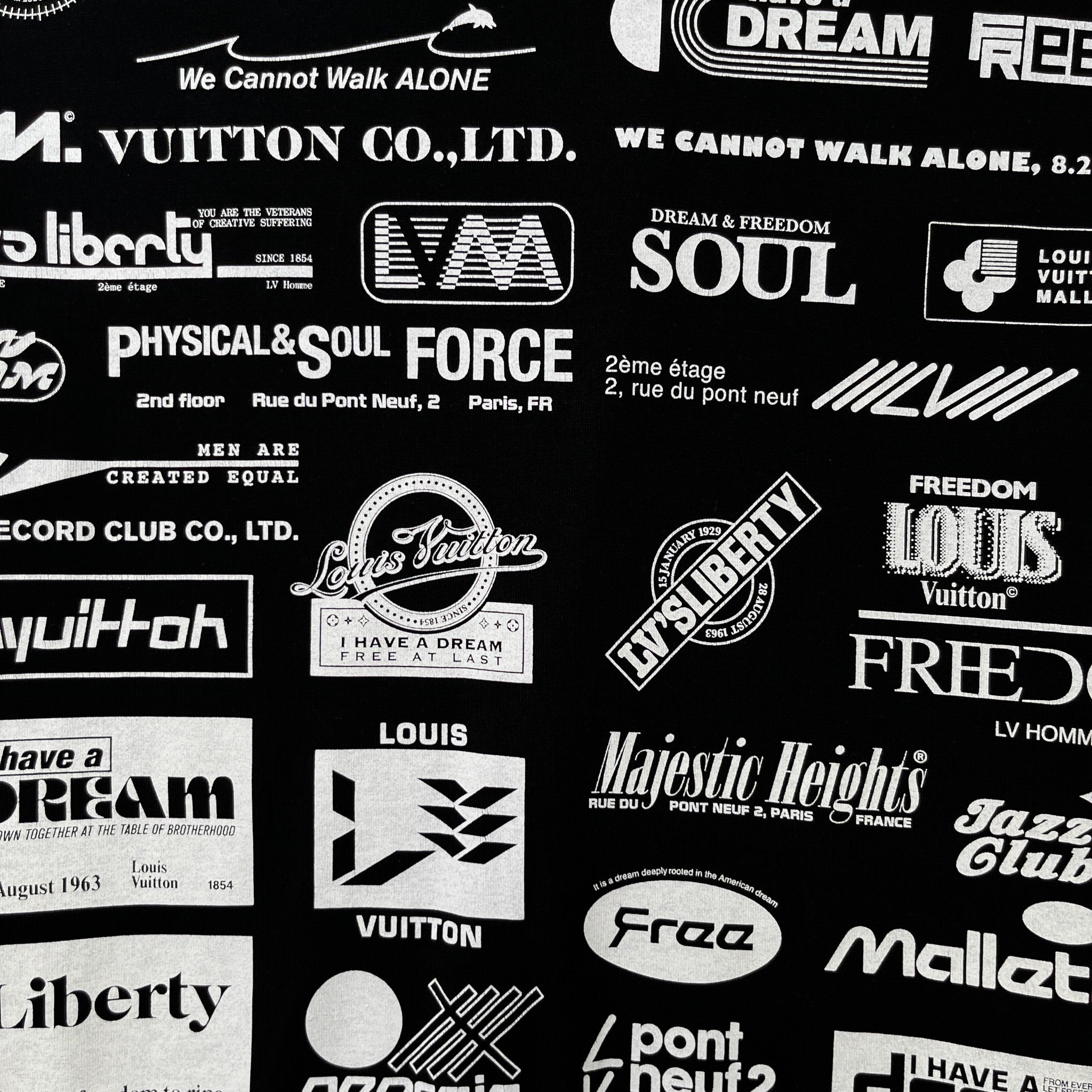 Men's Motorcross T-Shirt Black Size S