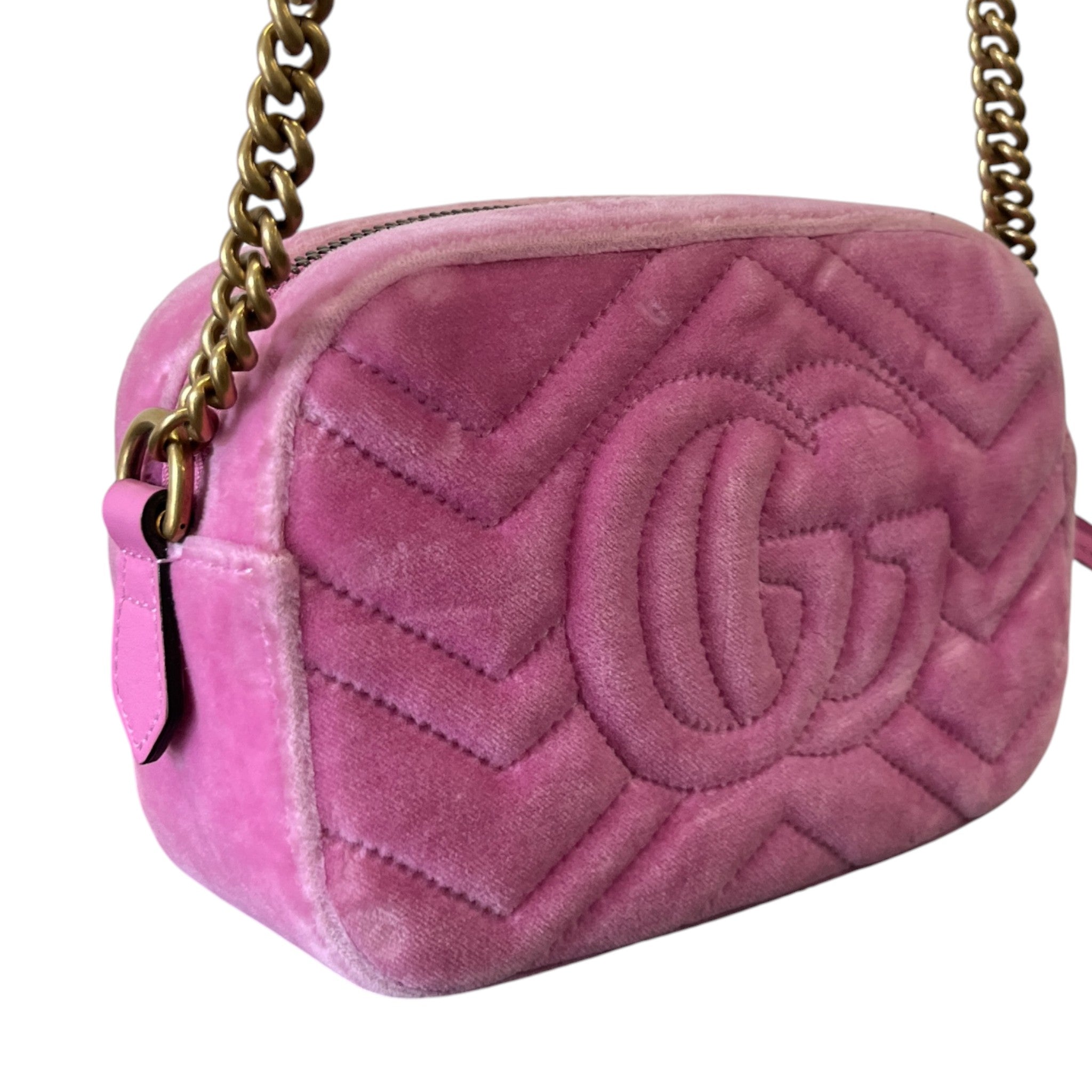 Women's Gg Marmont Crystal Bag Pink