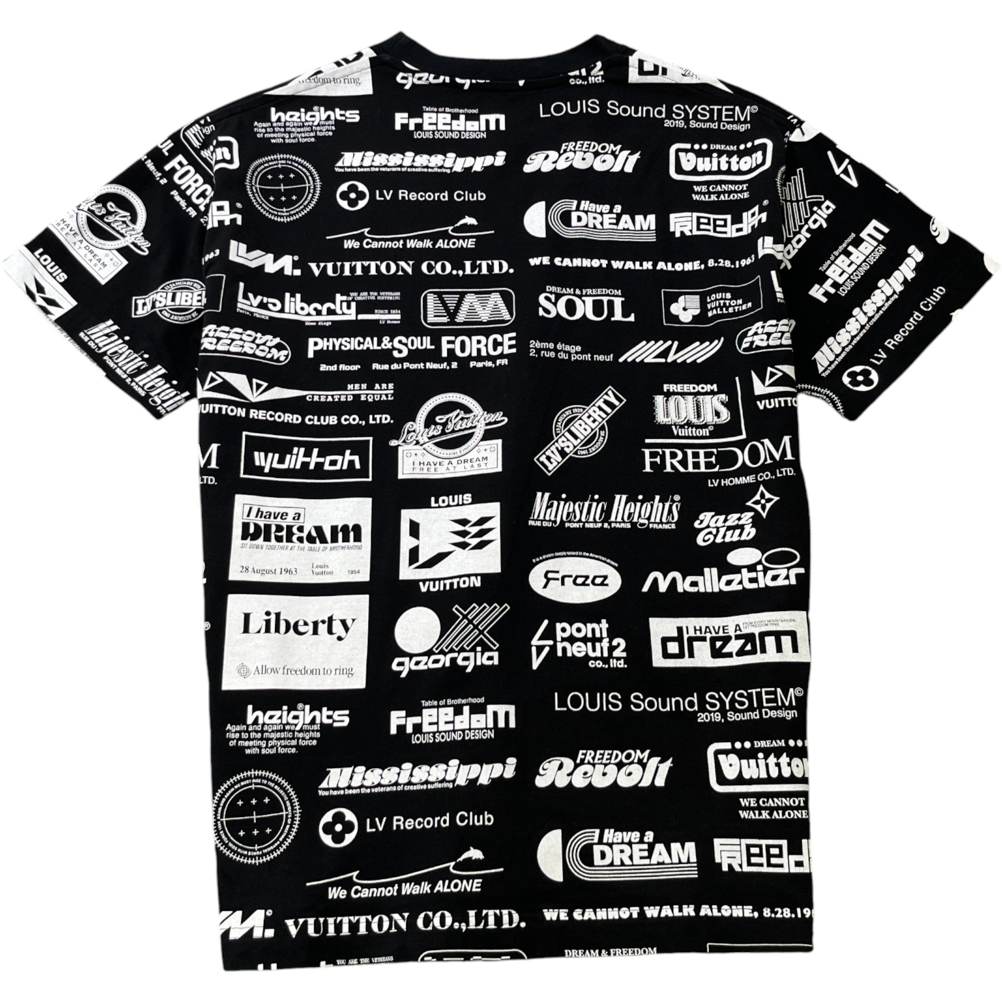 Men's Motorcross T-Shirt Black Size S