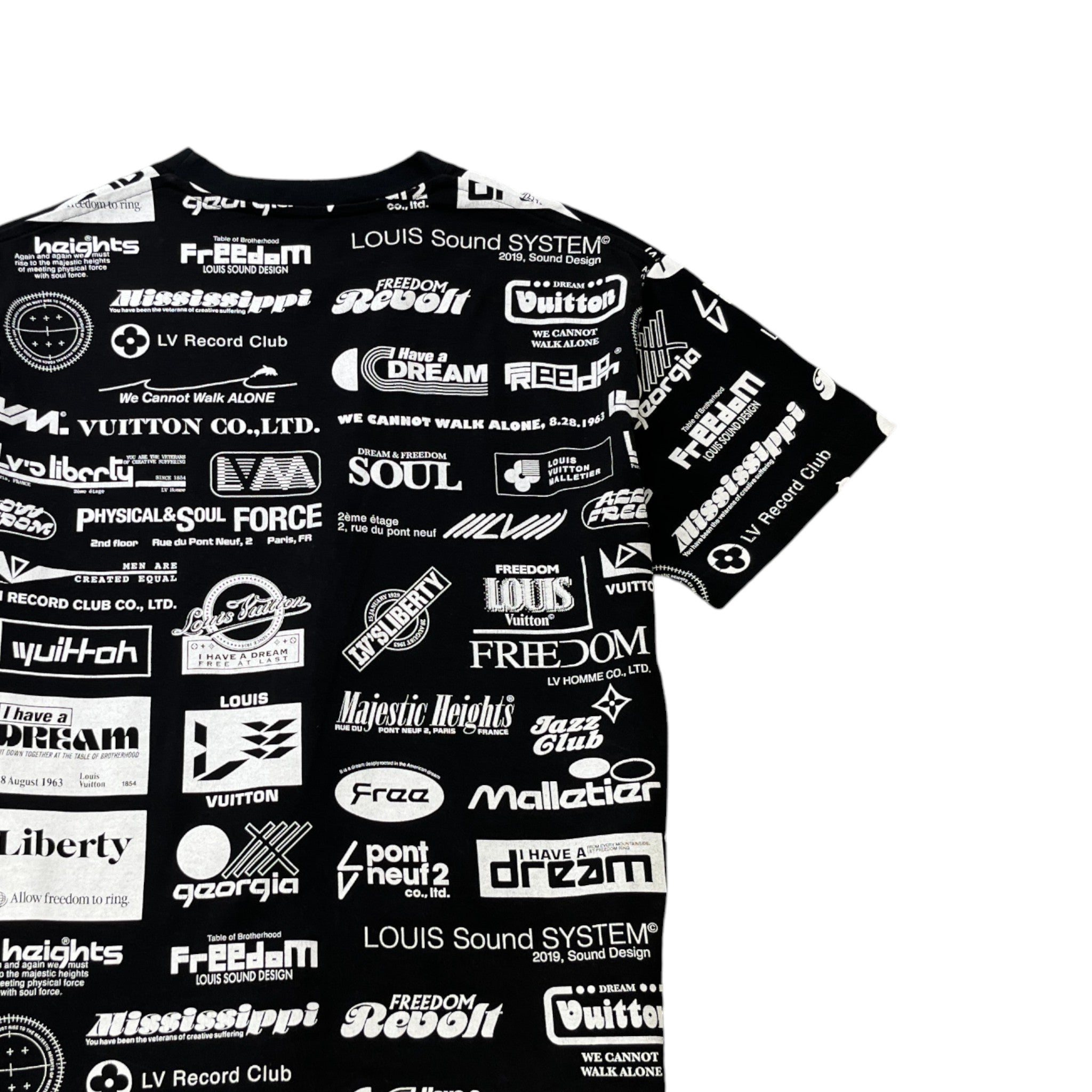 Men's Motorcross T-Shirt Black Size S