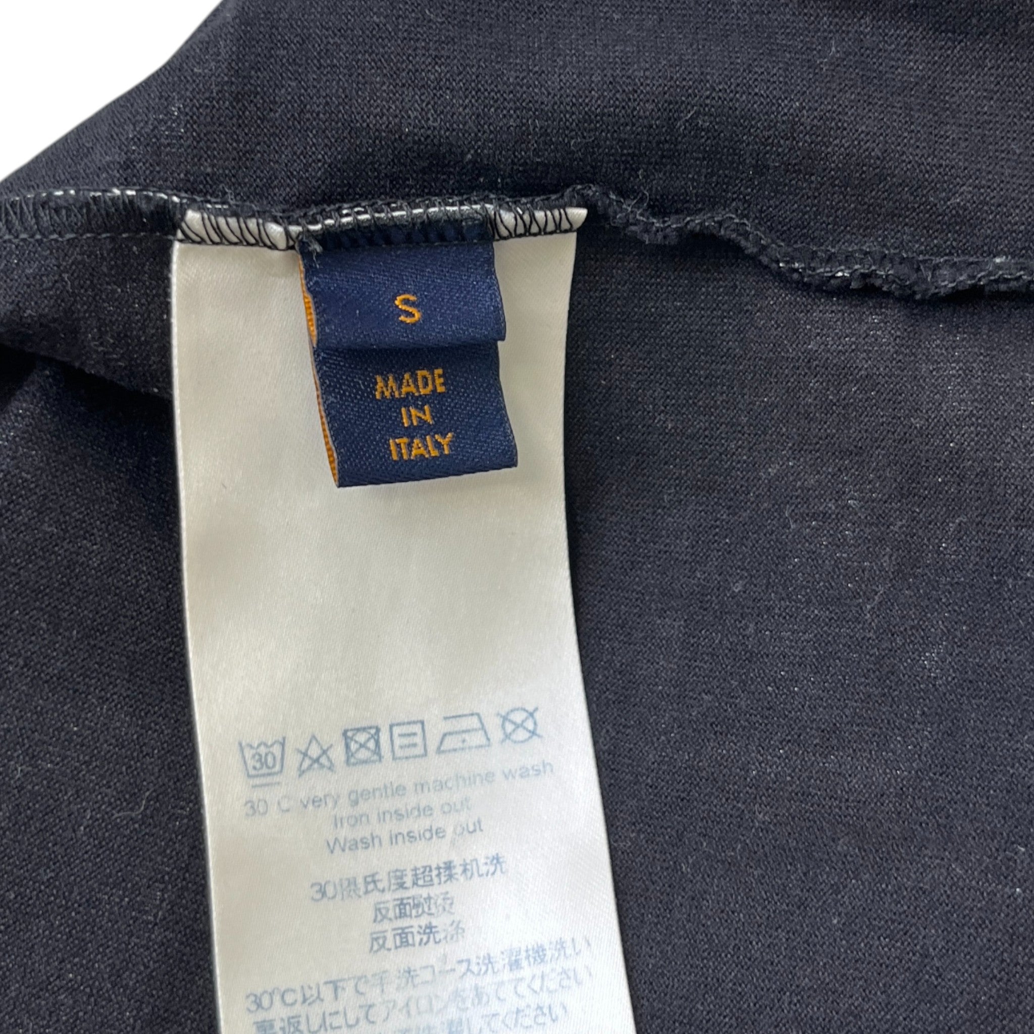 Men's Motorcross T-Shirt Black Size S