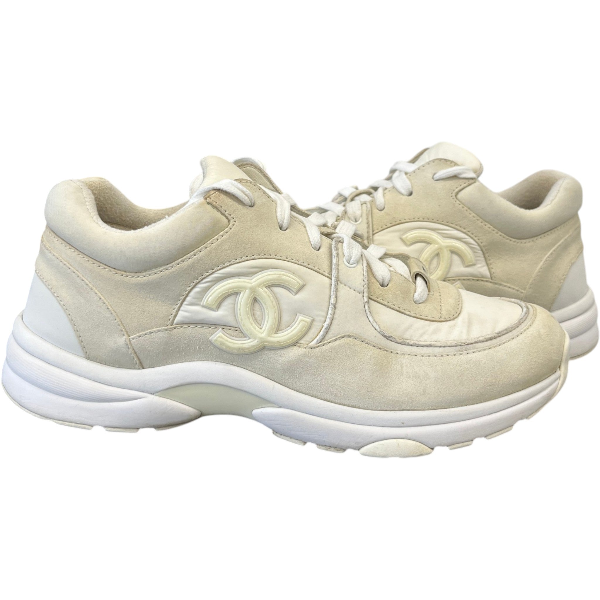 Men's Cc Runner Low Trainers White Size EU 42 / UK 8