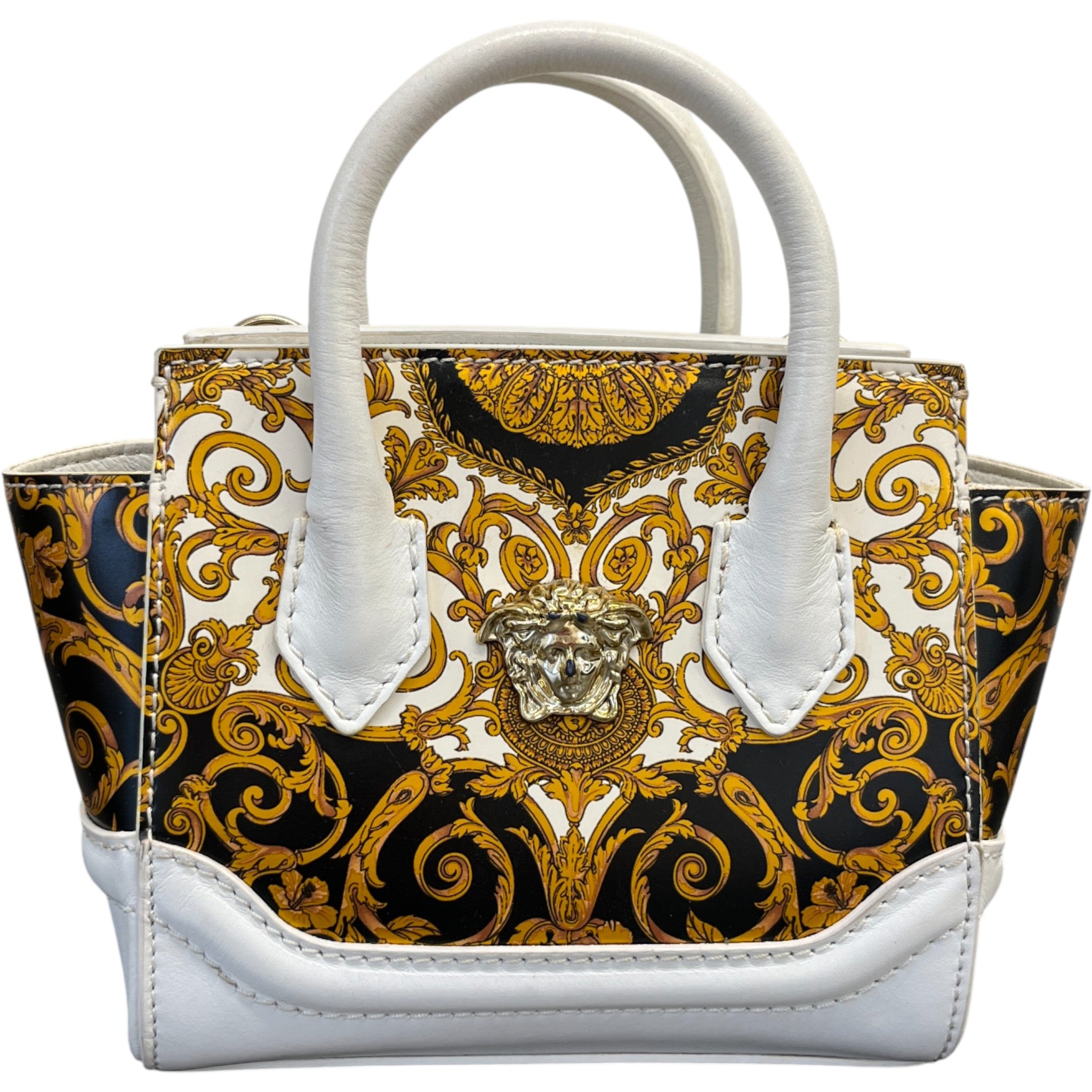 Women's Palazzo Empire Medusa Small Bag White