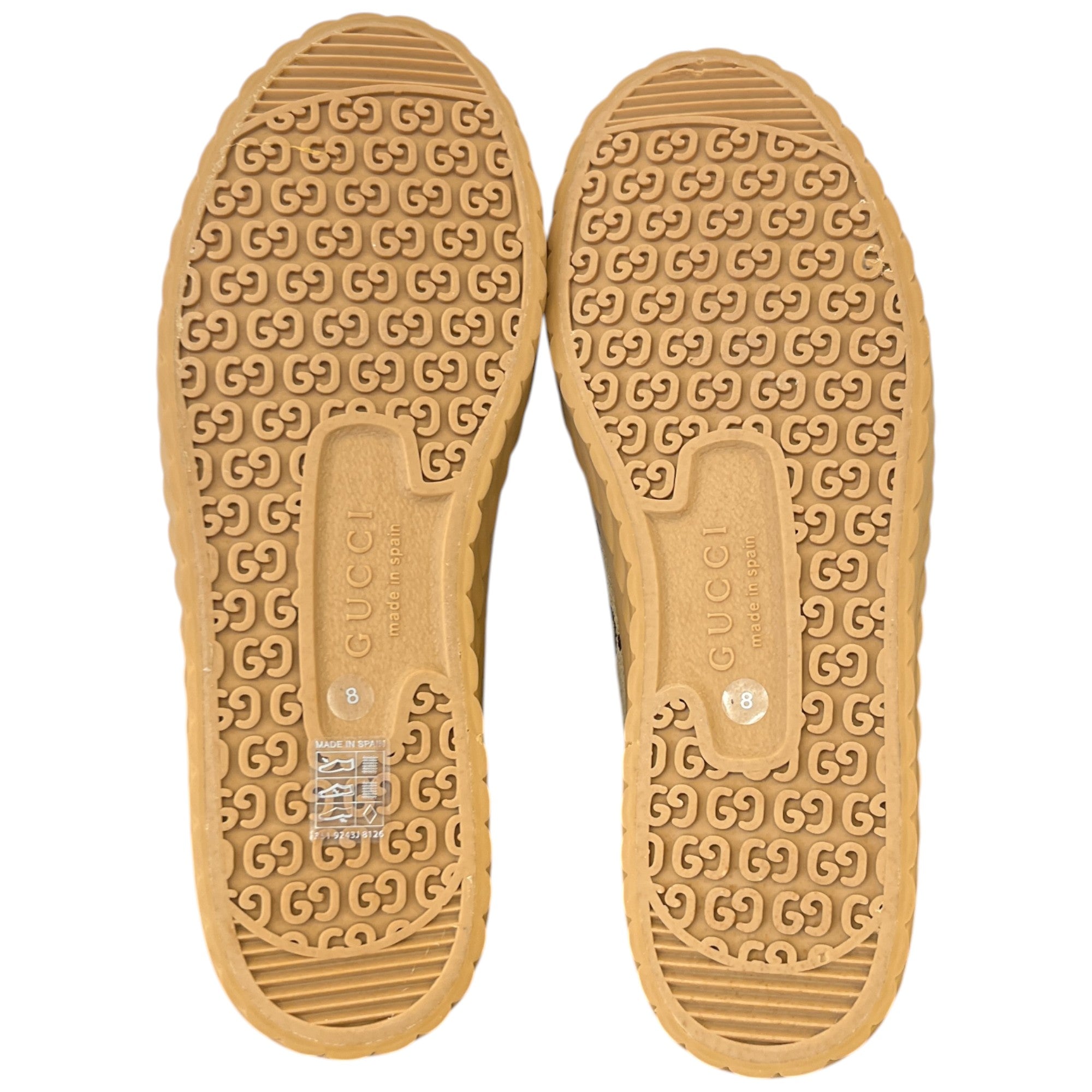 Men's Gg Supreme Low Trainers Brown Size EU 42 / UK 8