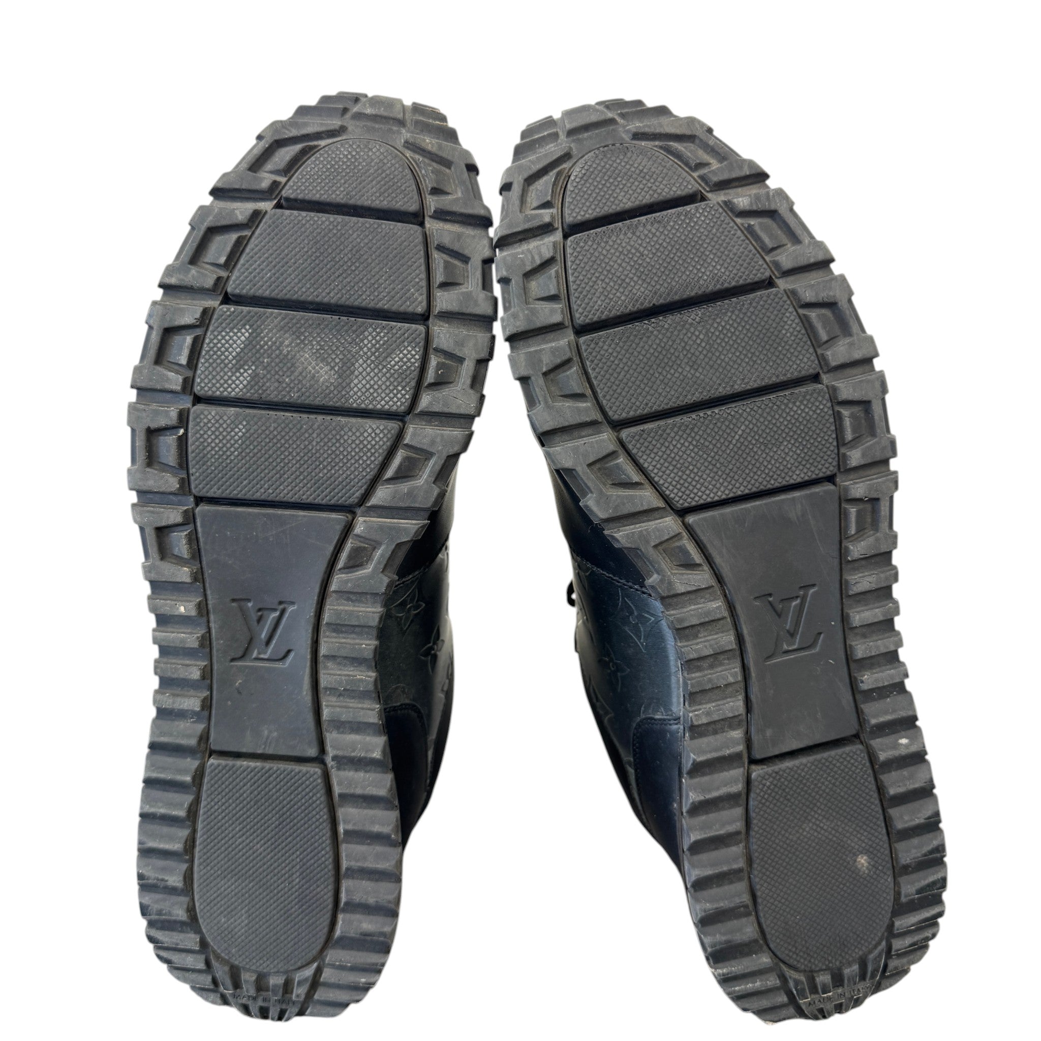 Men's Monogram Run Away Low Trainers Black Size EU 43 / UK 9
